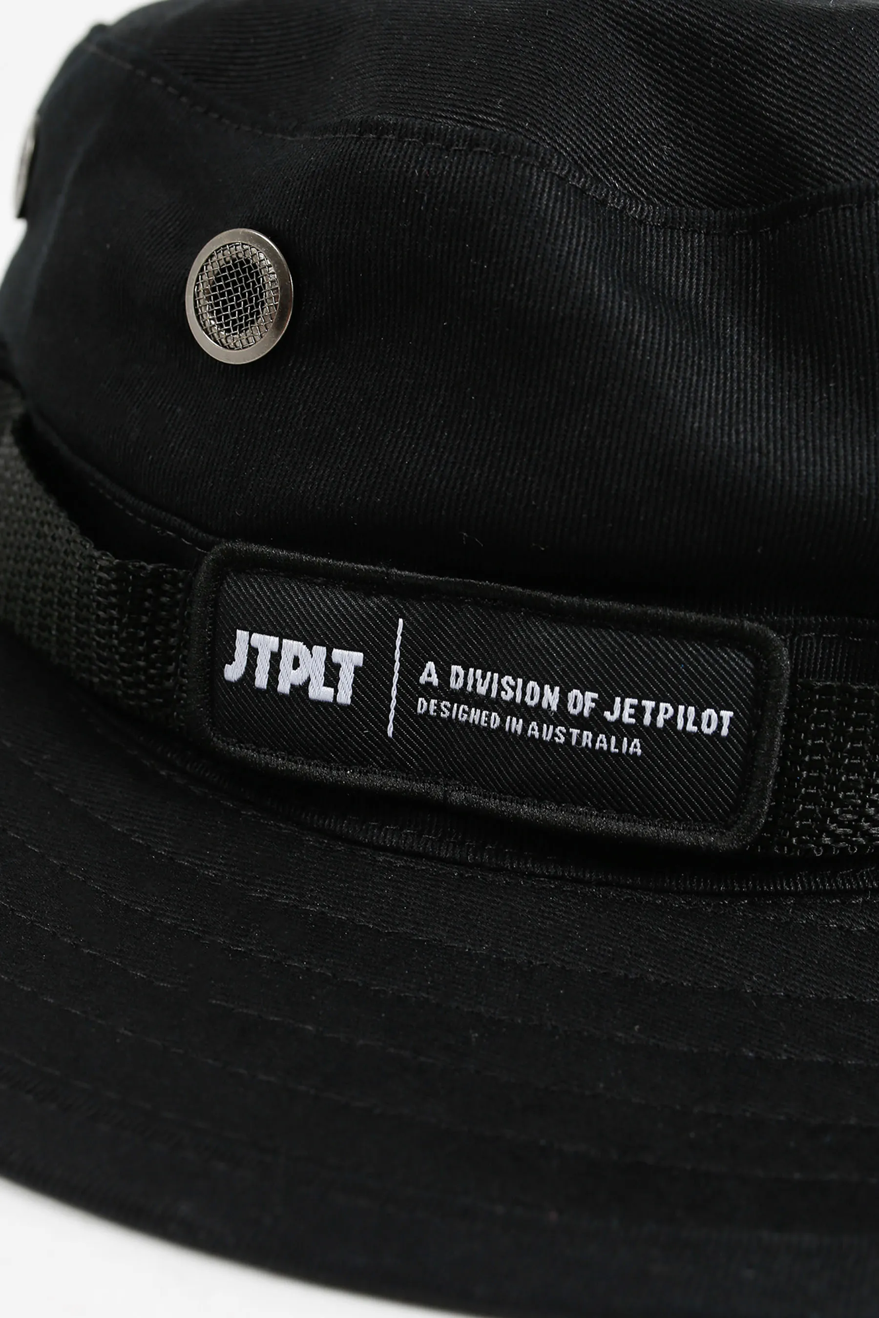 Jetpilot Boonie Twill Short Brim - Black - Image 7