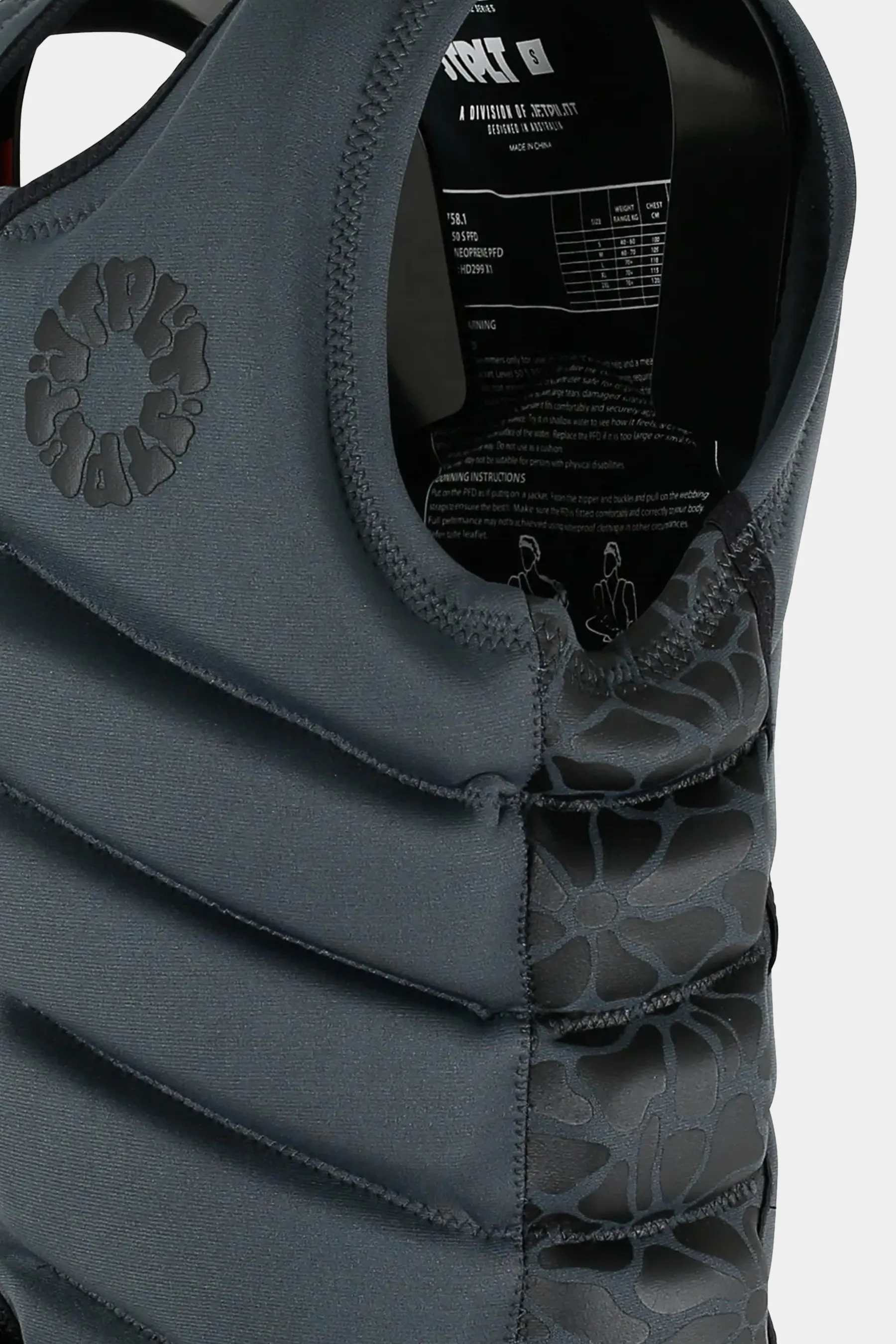Jetpilot X1 Life Jacket - Busty Dunn Signature Series - Charcoal - Image 6
