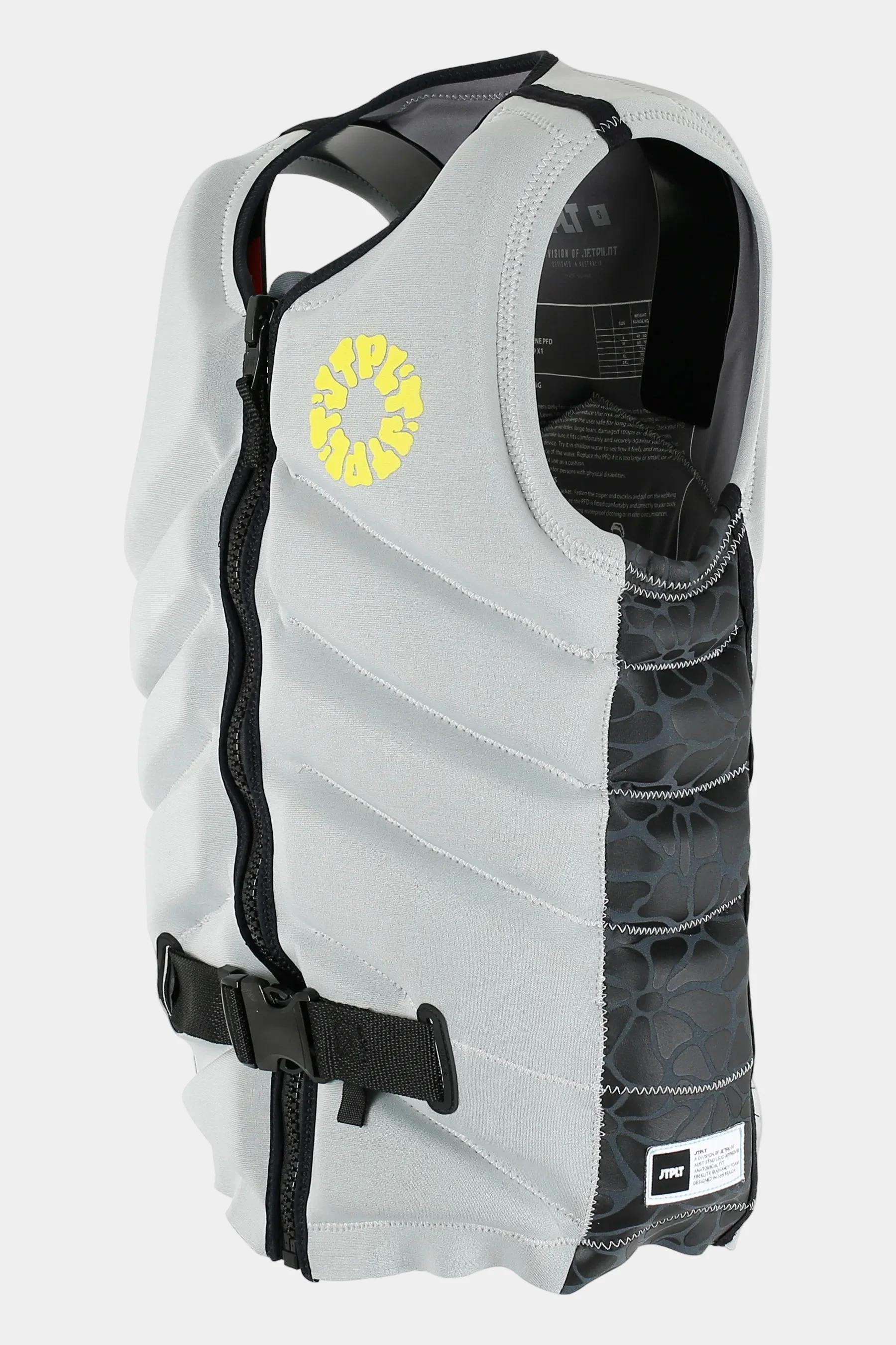Jetpilot X1 Life Jacket - Busty Dunn Signature Series - Light Grey - Image 4