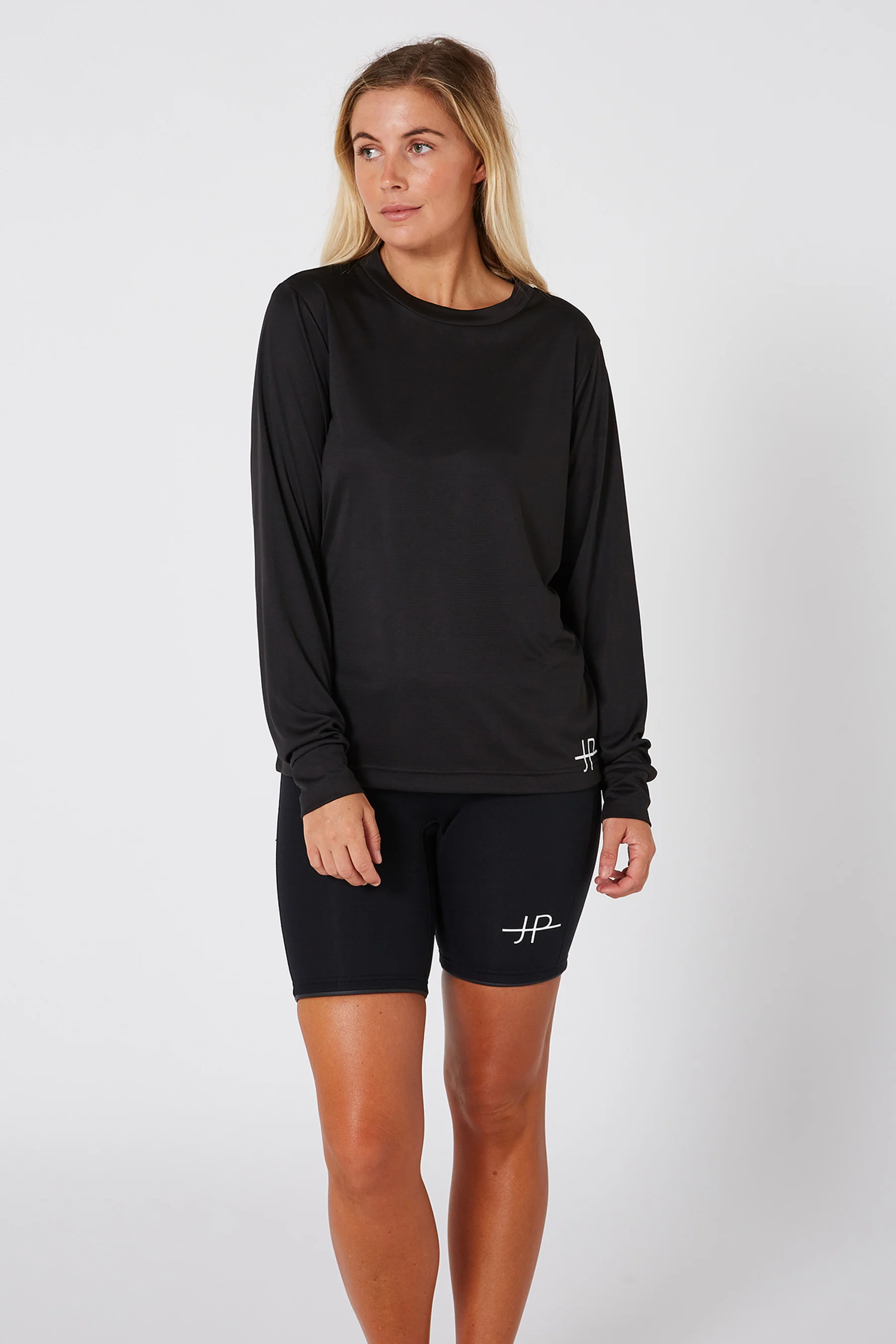 Jetpilot Cause Hydro Ladies LS Tee - Black - Image 3