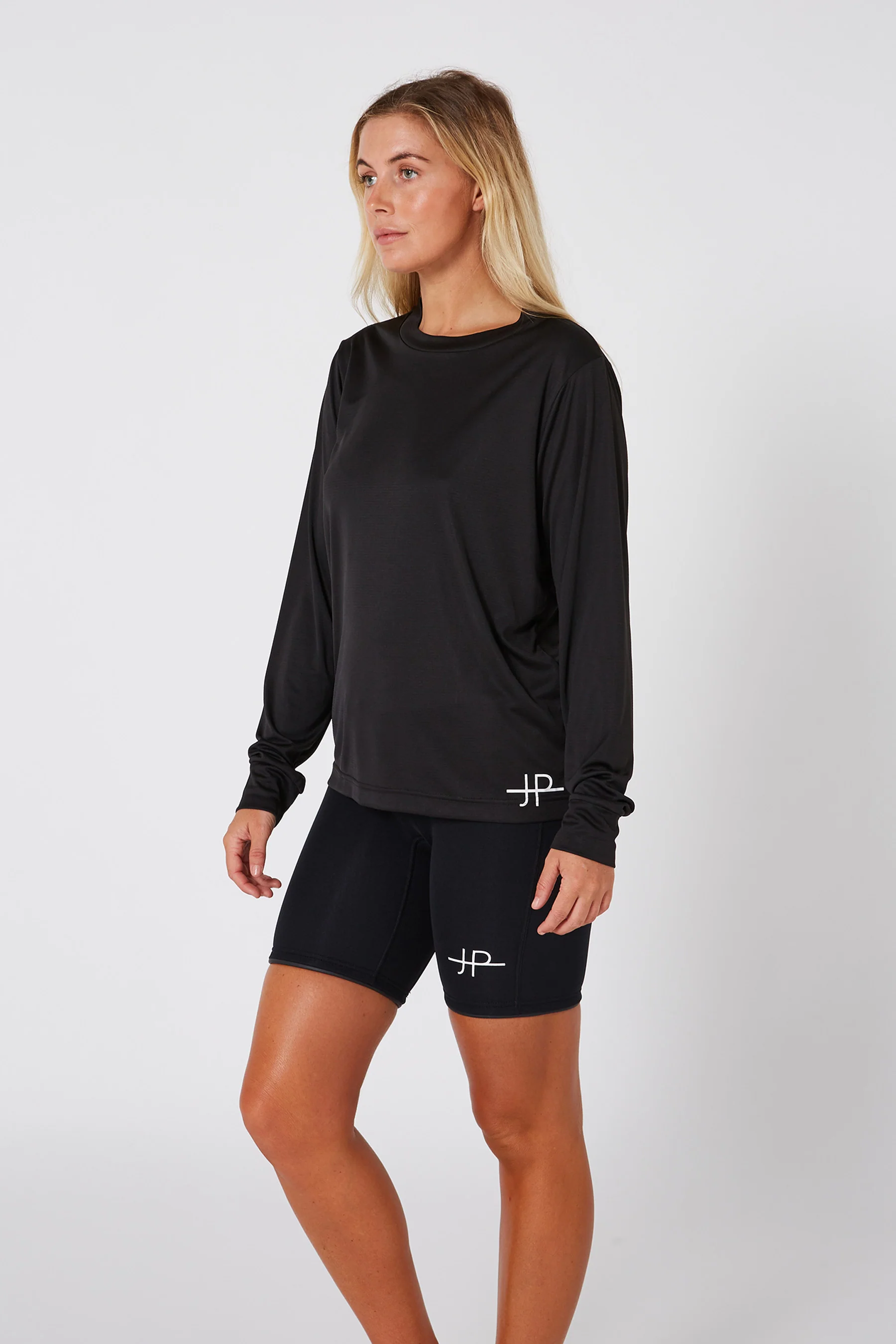 Jetpilot Cause Hydro Ladies LS Tee - Black - Image 4