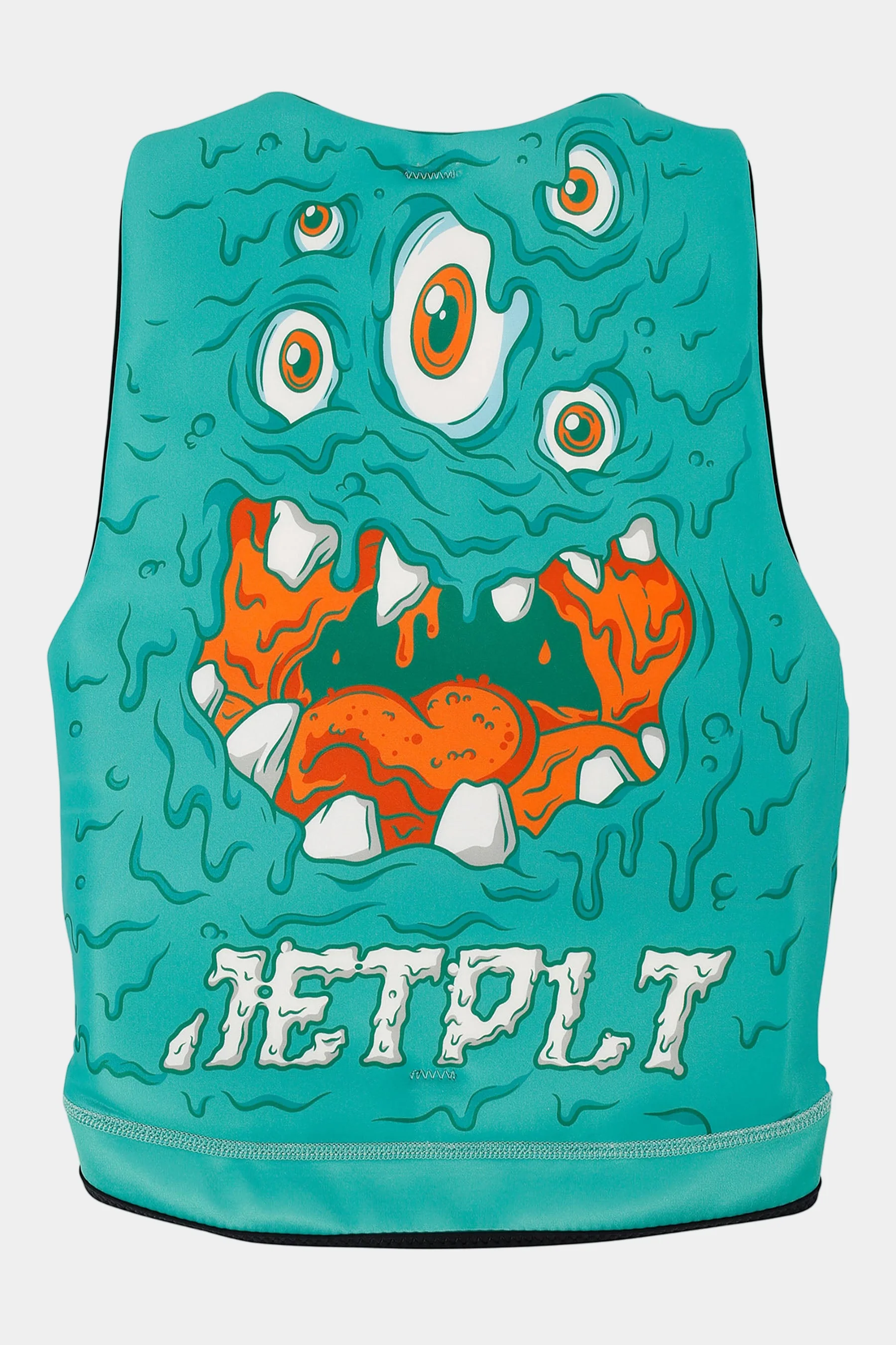 Jetpilot Cause Kids Life Jacket - Monster Green - Image 3
