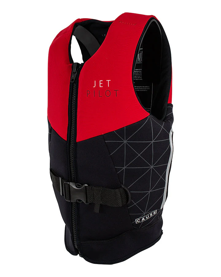 Jetpilot Cause Ladies Life Jacket - Red/Black - Image 3