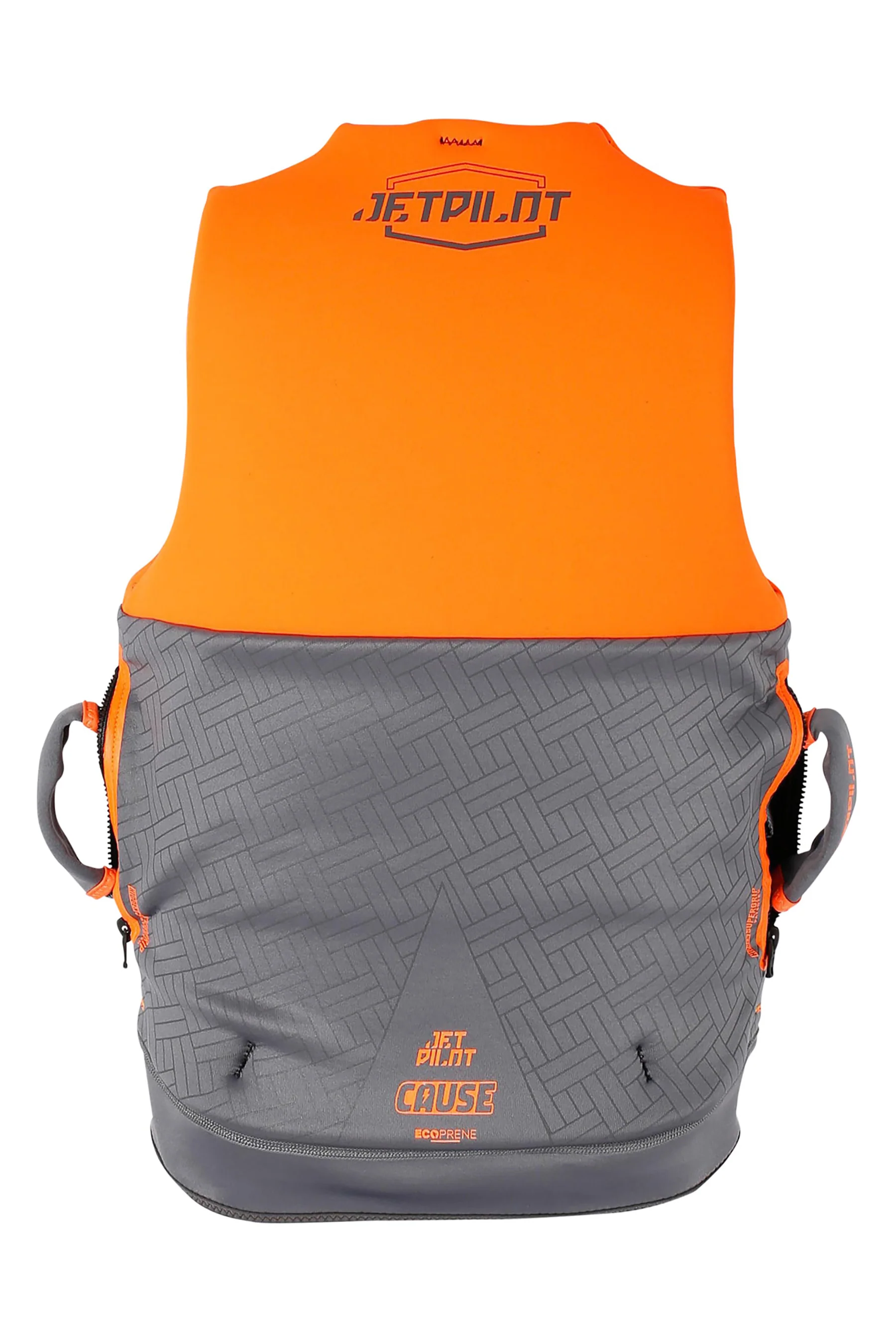 Jetpilot Cause Life Jacket - Charcoal/Orange L50 - Image 3