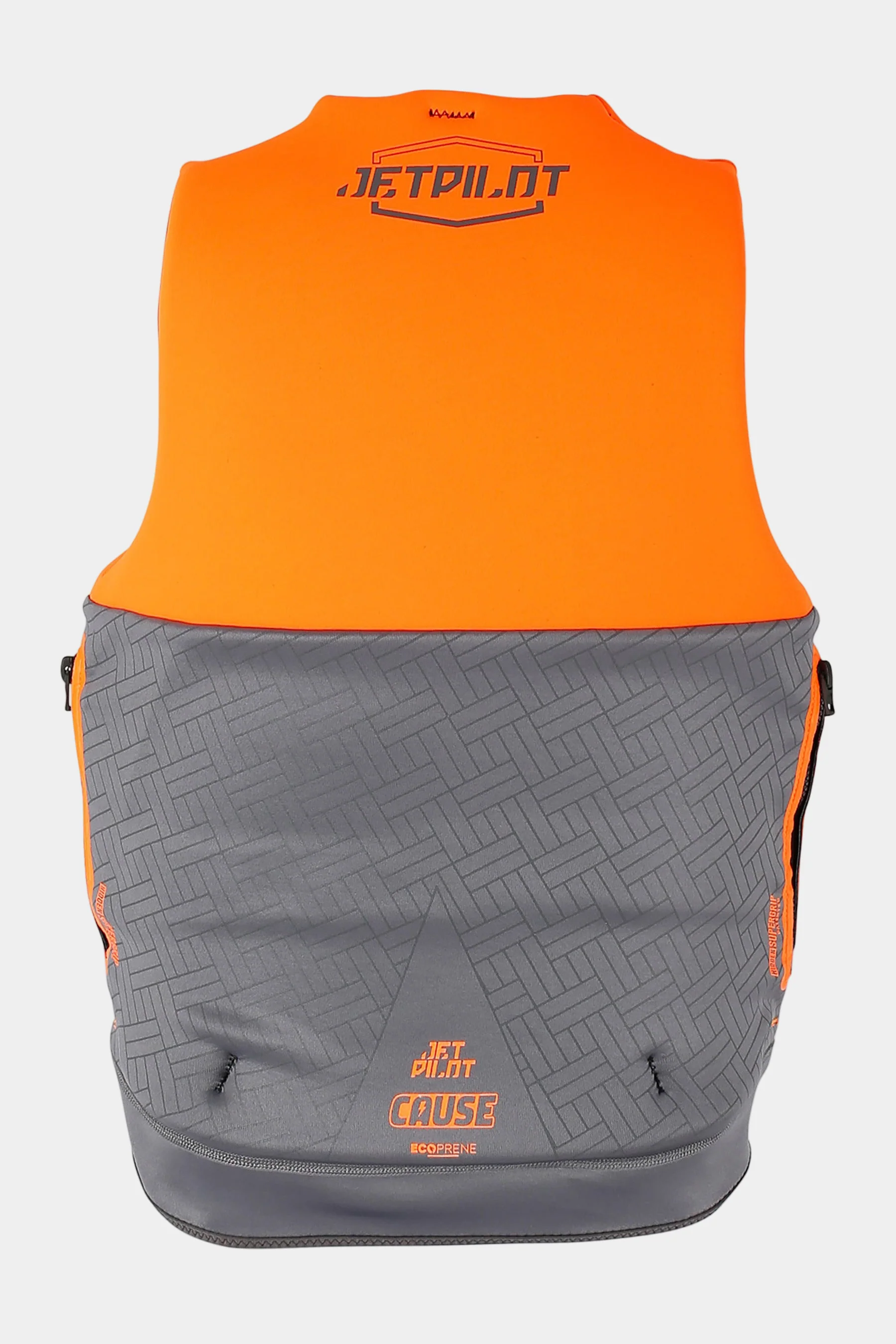 Jetpilot Cause Life Jacket - Charcoal/Orange L50 - Image 5