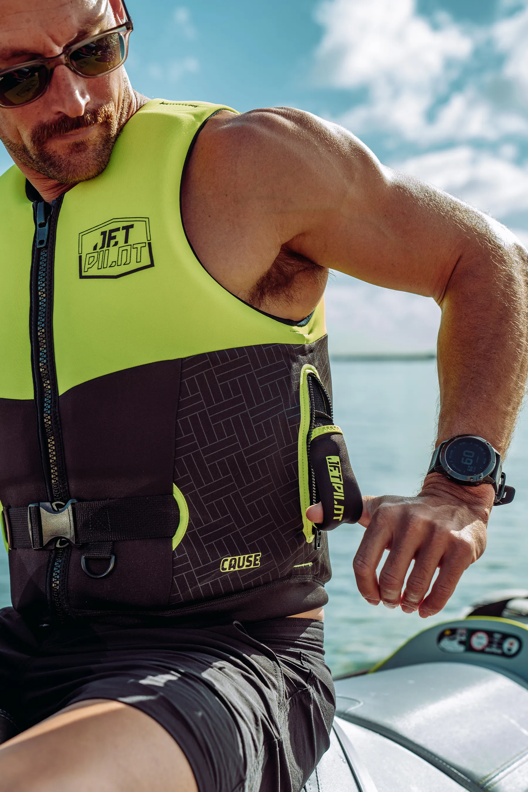 Jetpilot Cause Life Jacket - Yellow L50 - Image 6