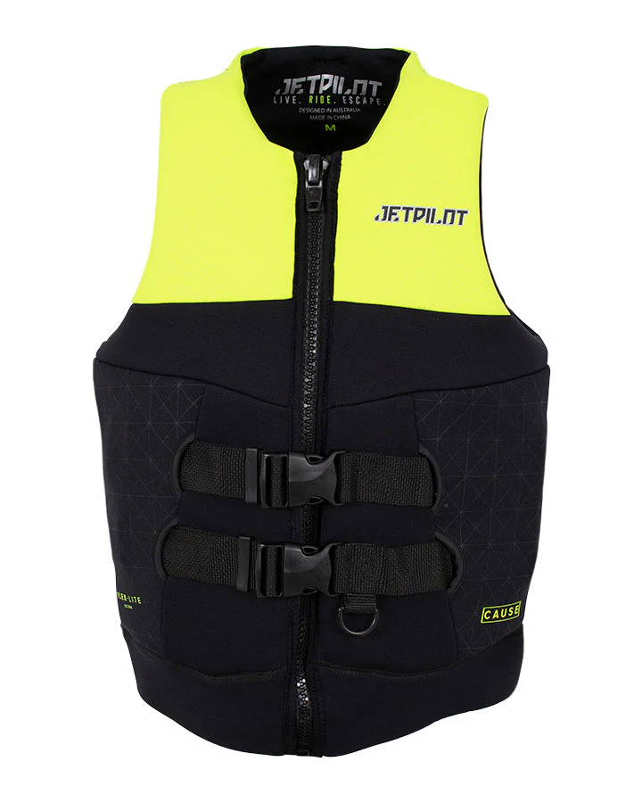 Jetpilot Cause S-Grip Life Jacket - Yellow L50 - Image 3