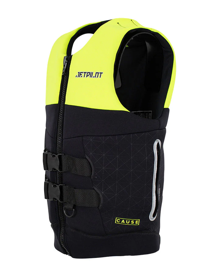 Jetpilot Cause S-Grip Life Jacket - Yellow L50 - Image 4
