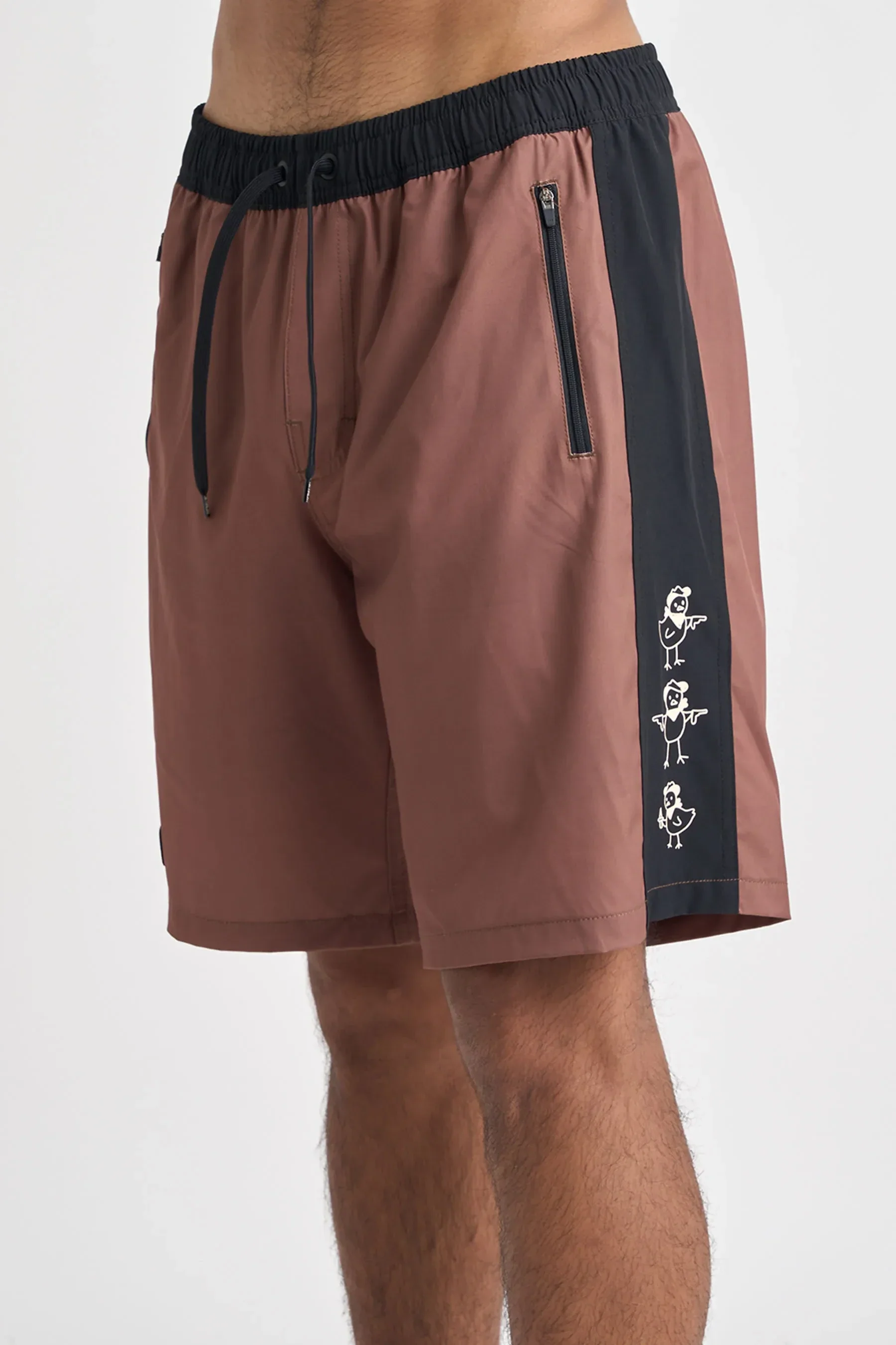 Jetpilot Chicken Boardshorts - Brown - Image 4