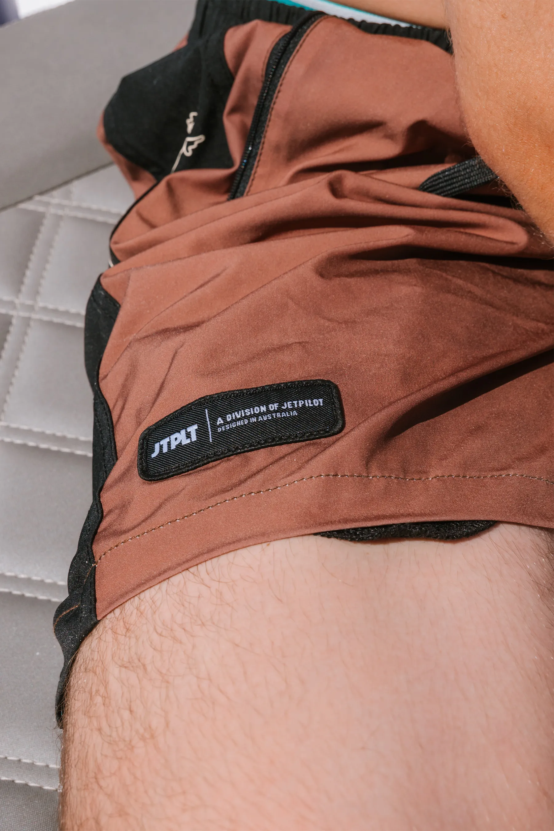 Jetpilot Chicken Boardshorts - Brown - Image 9