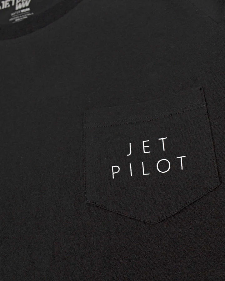 Jetpilot Corp Ladies Tee - Black - Image 3