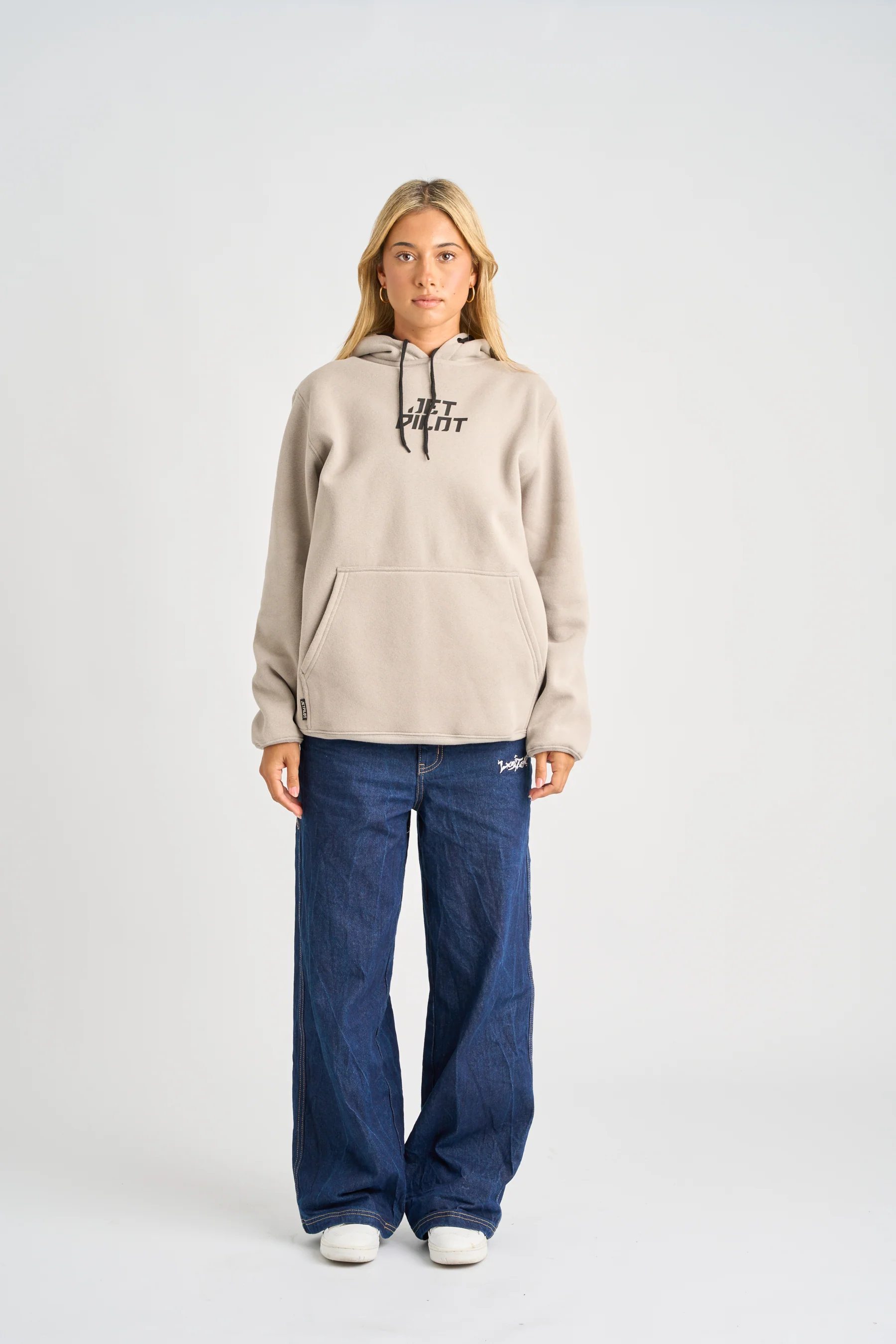 Jetpilot Corp Pullover Hoodie - Storm - Image 6