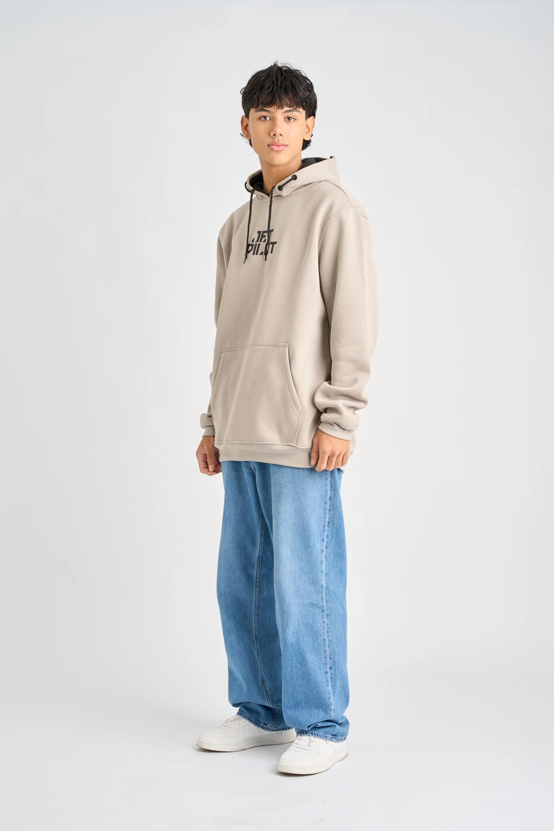 Jetpilot Corp Pullover Hoodie - Storm - Image 7