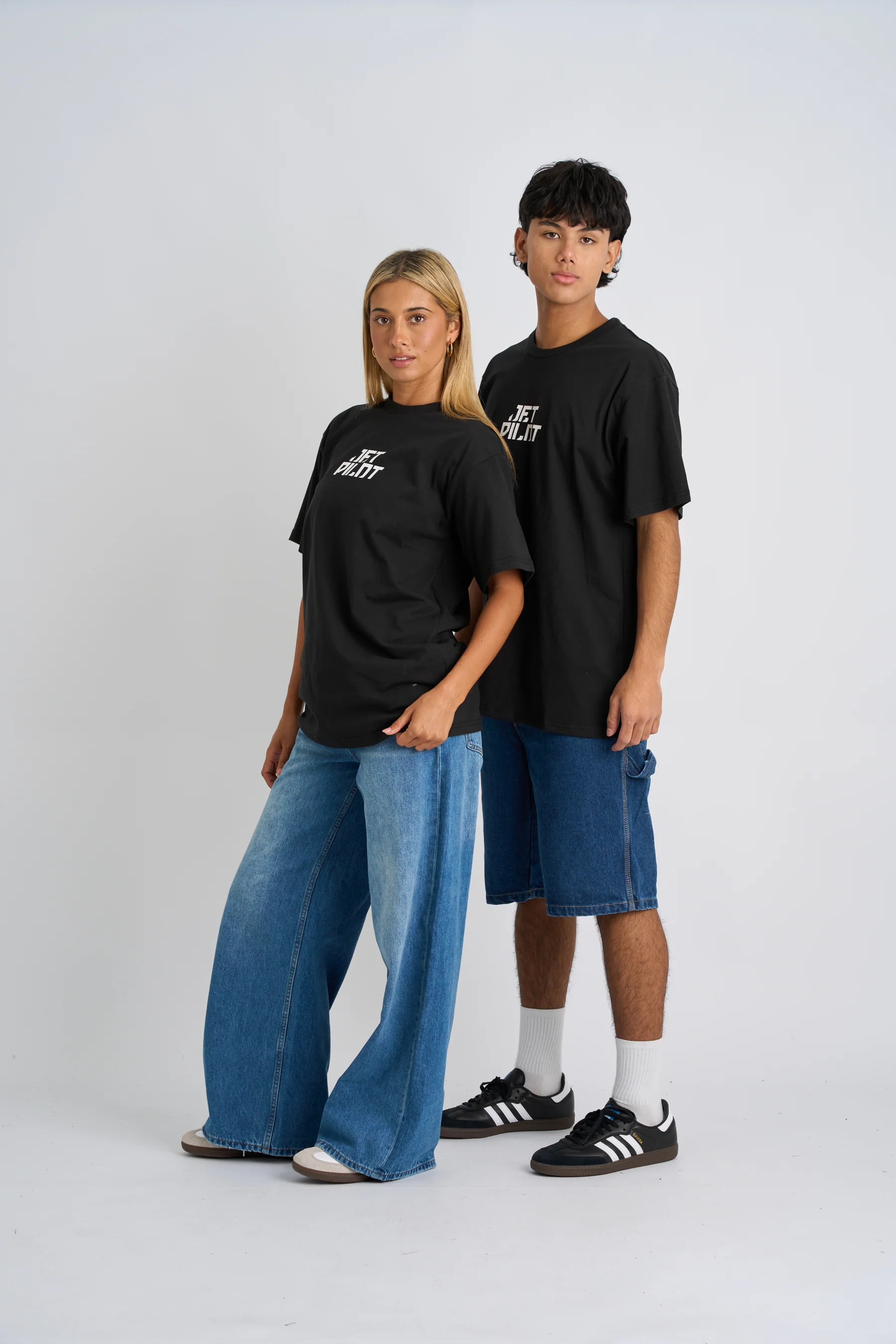 Jetpilot Corp Tee - Black - Image 9