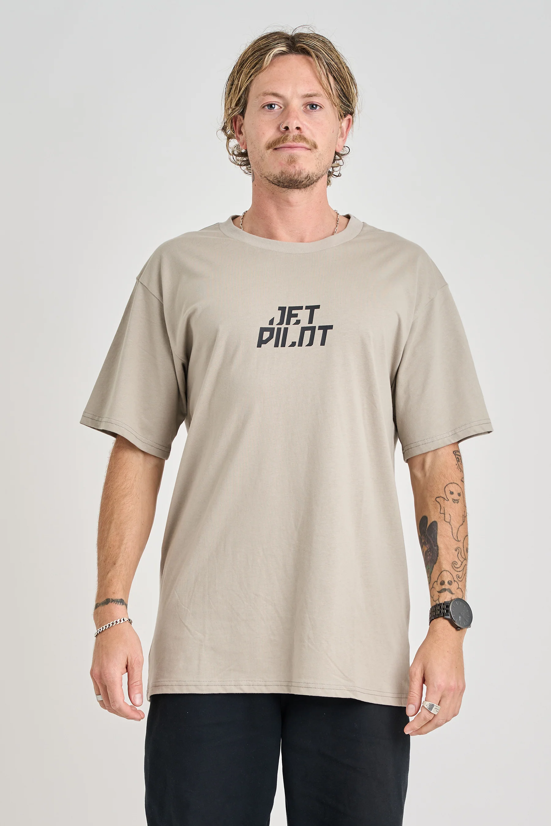 Jetpilot Corp Tee - Storm