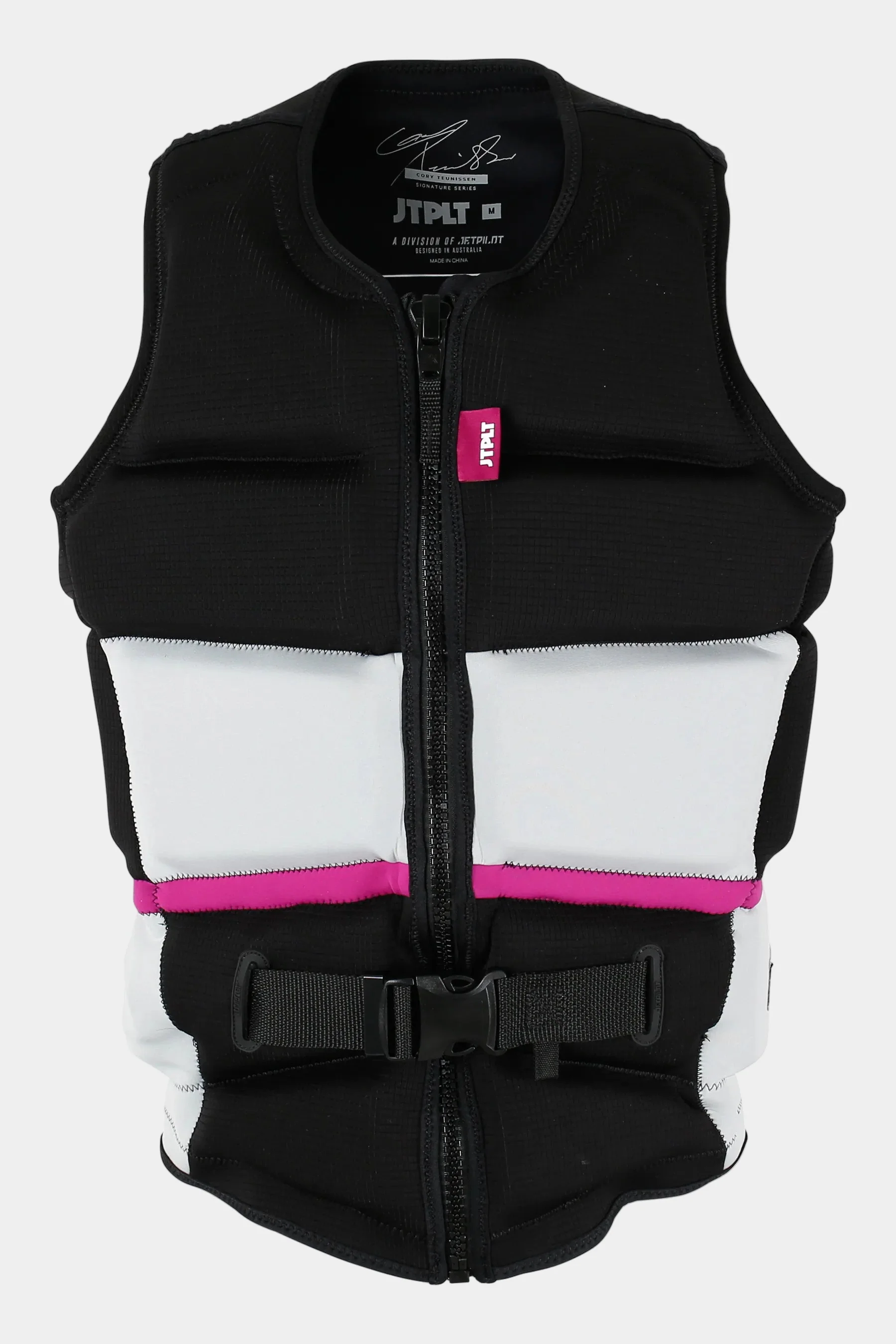 Jetpilot Pro C4 Life Jacket - Cory Tuenissen Signature Series - Black/Grey