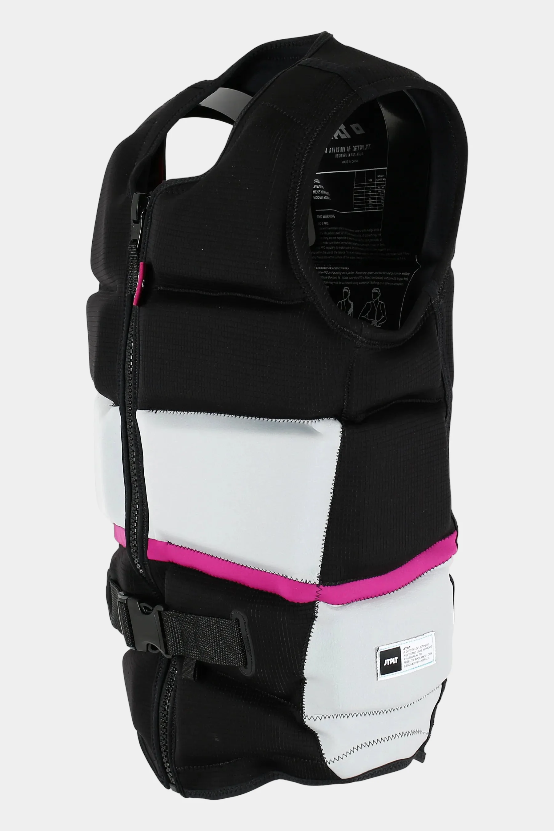 Jetpilot Pro C4 Life Jacket - Cory Tuenissen Signature Series - Black/Grey - Image 3