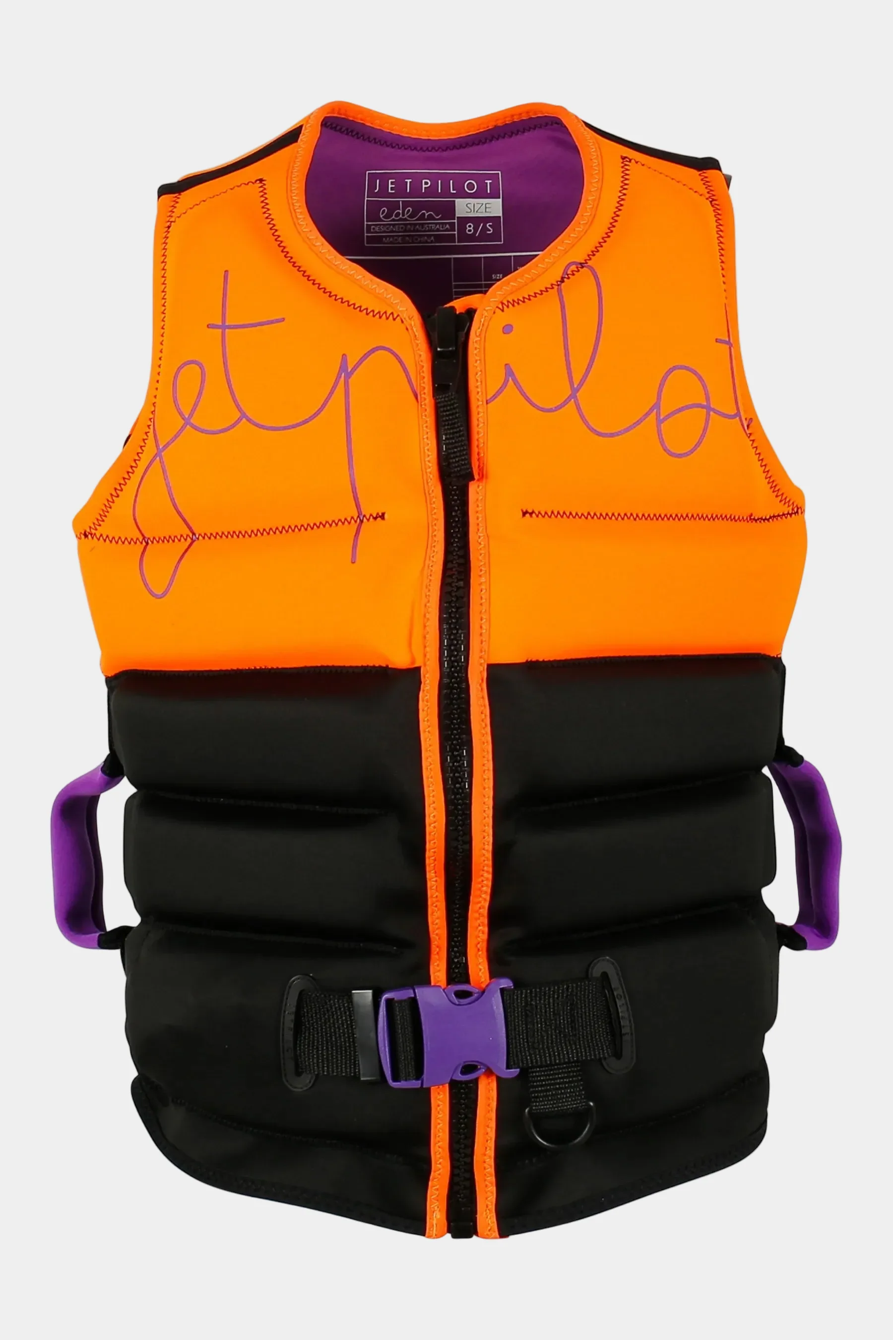 Jetpilot Eden Ladies PWC Life Jacket - Orange L50