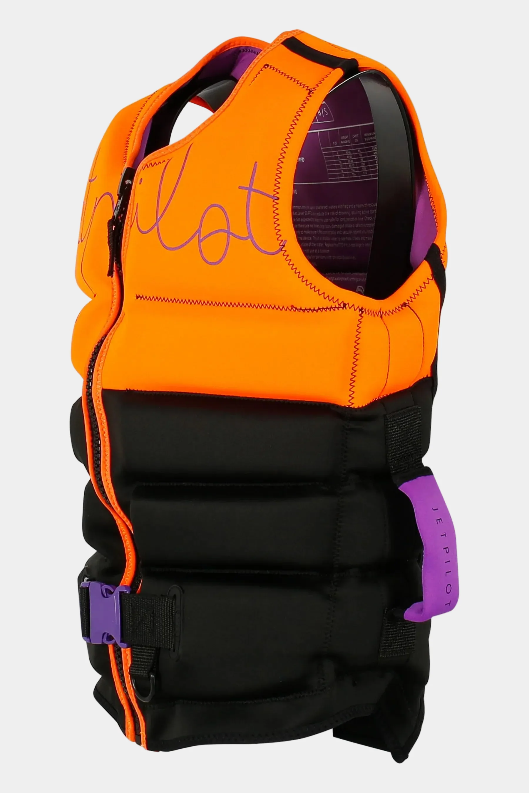 Jetpilot Eden Ladies PWC Life Jacket - Orange L50 - Image 2
