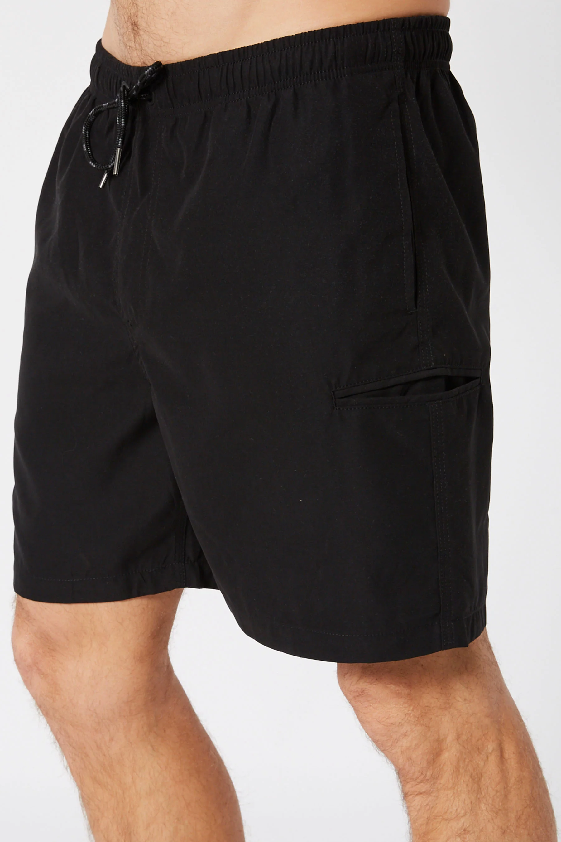 Jet-Lite Elasticated Short - Black - Image 3