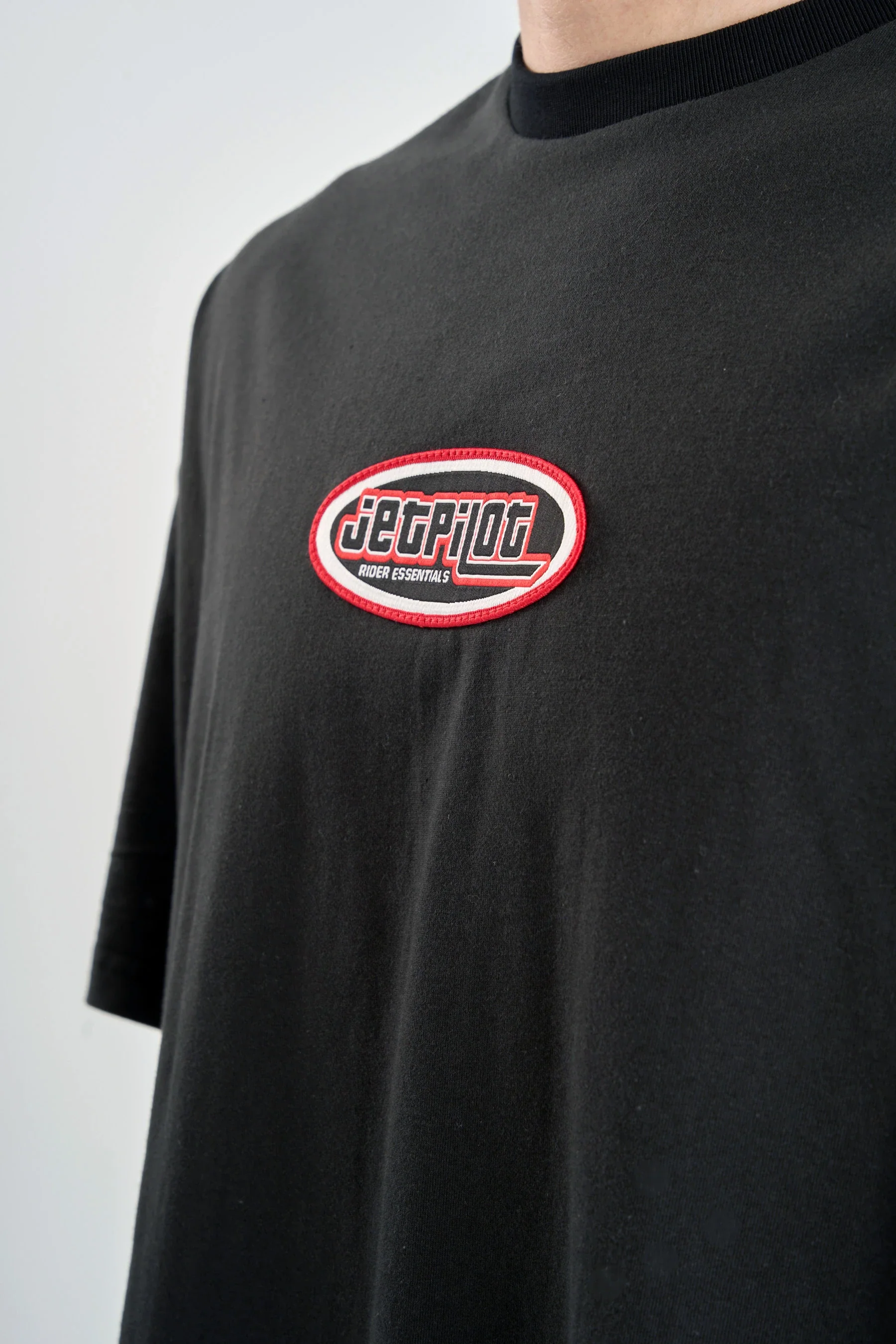 Jetpilot Factory Heavy Tee - Black - Image 5