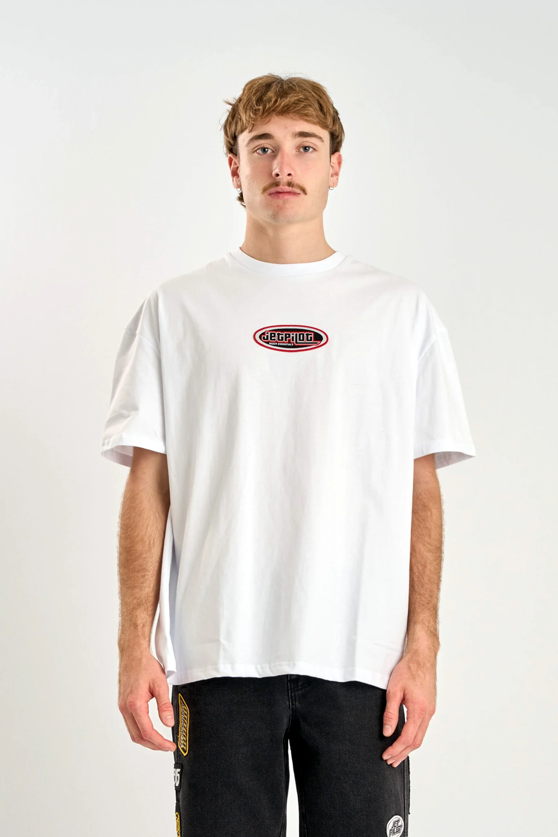 Jetpilot Factory Heavy Tee - White
