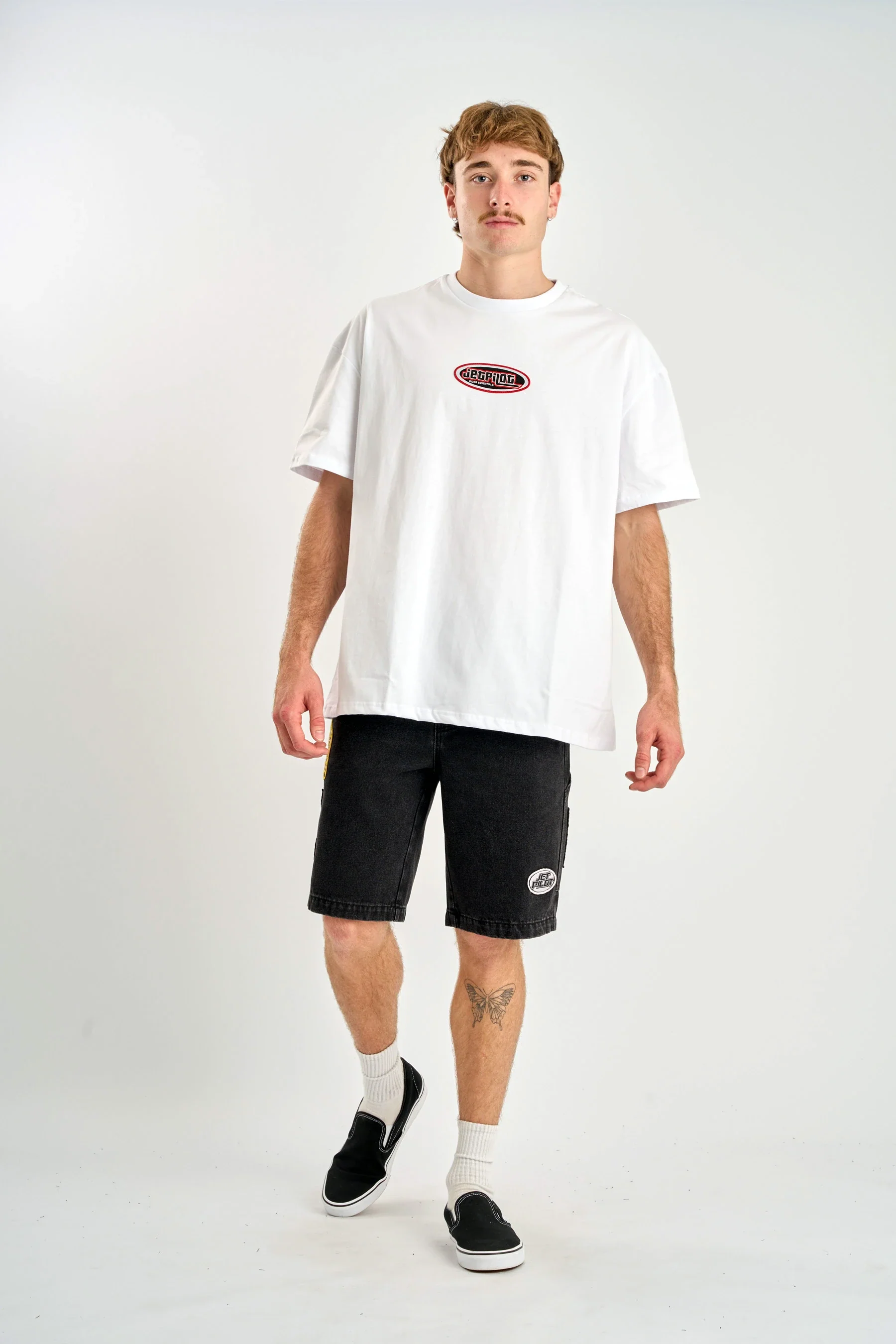 Jetpilot Factory Heavy Tee - White - Image 2