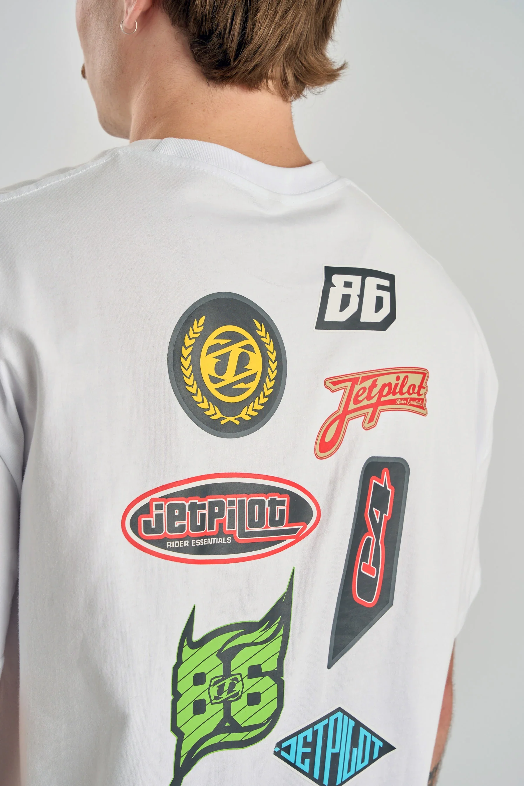 Jetpilot Factory Heavy Tee - White - Image 6