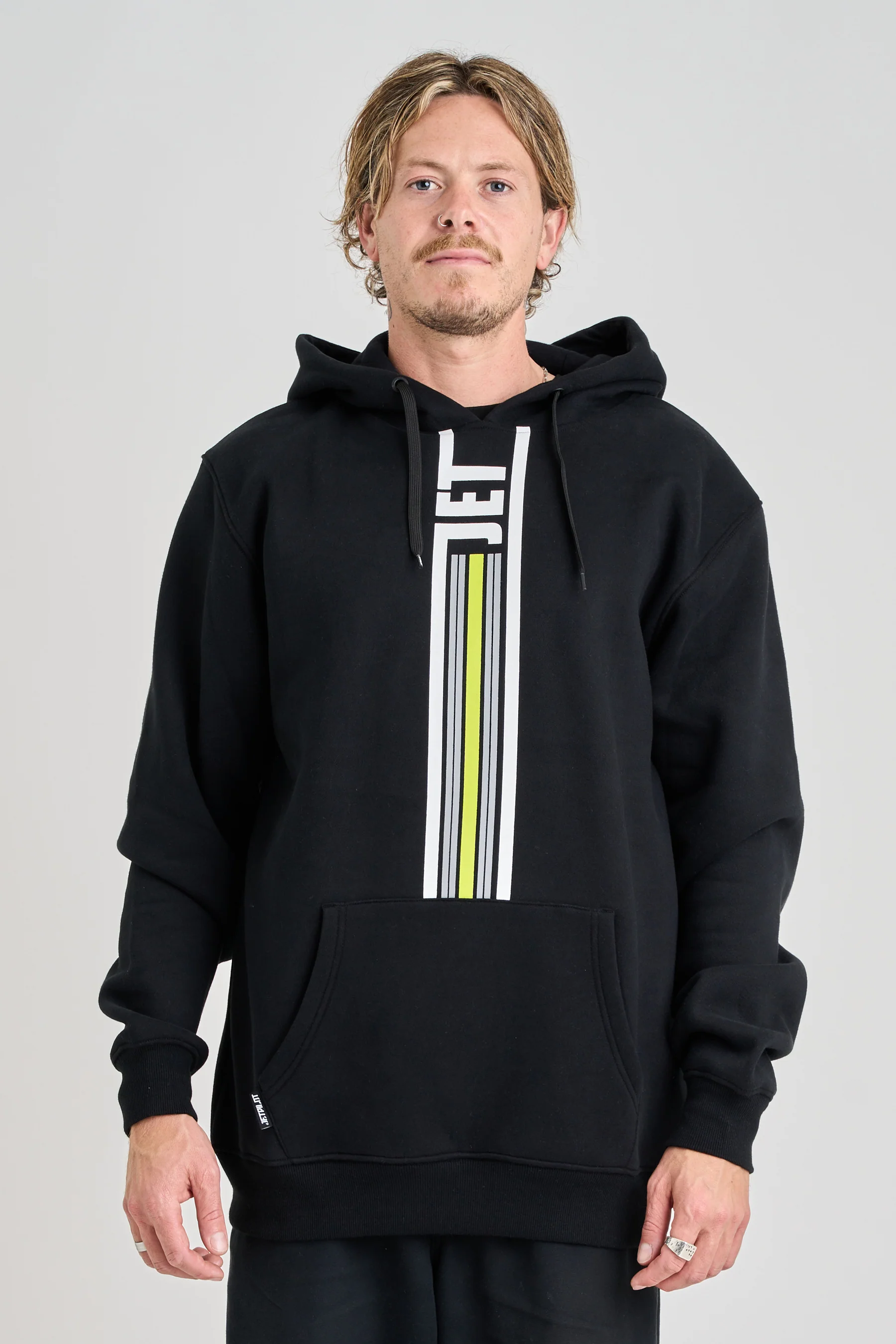 Jetpilot Factory Racing Pullover Hoodie - Black