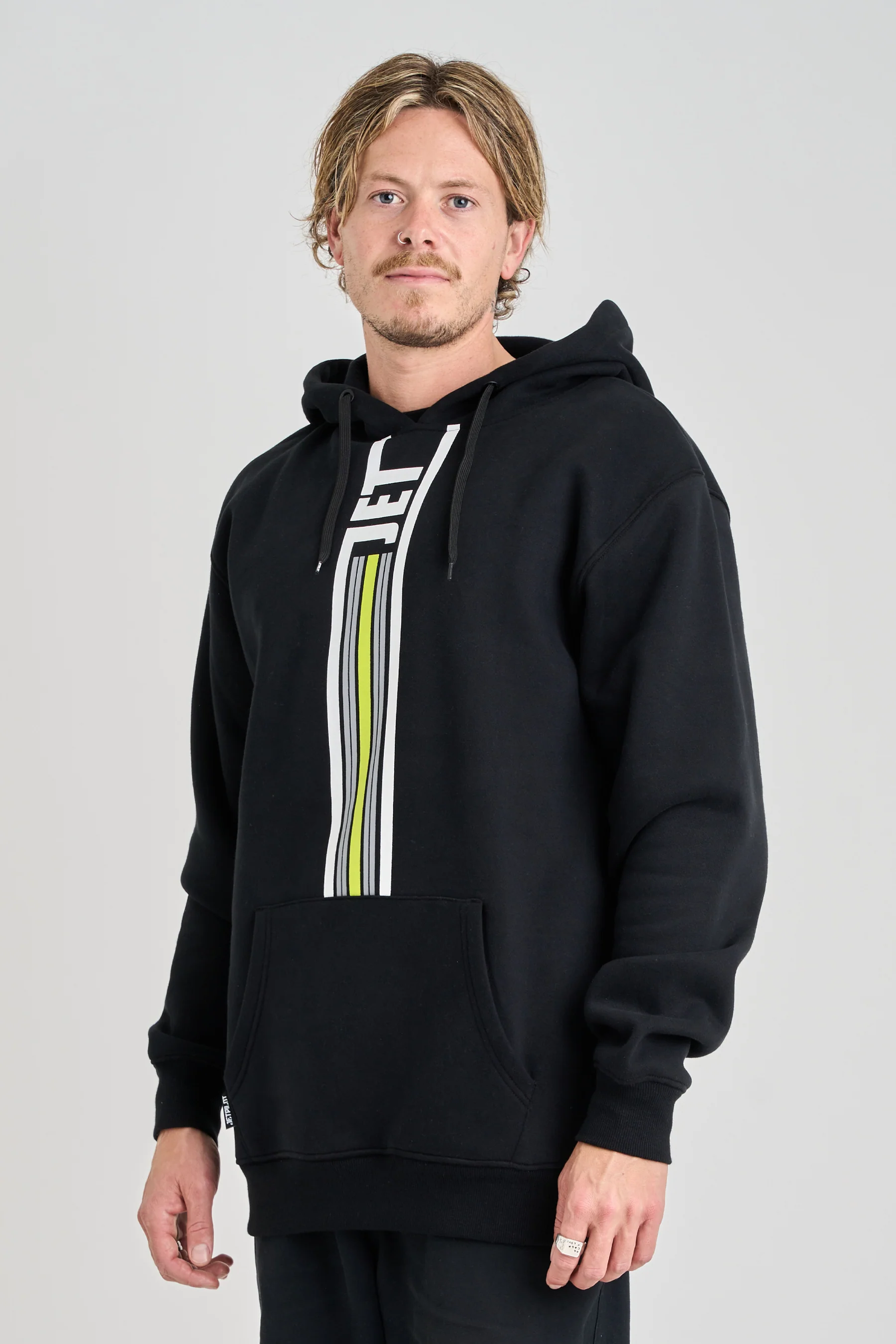 Jetpilot Factory Racing Pullover Hoodie - Black - Image 4