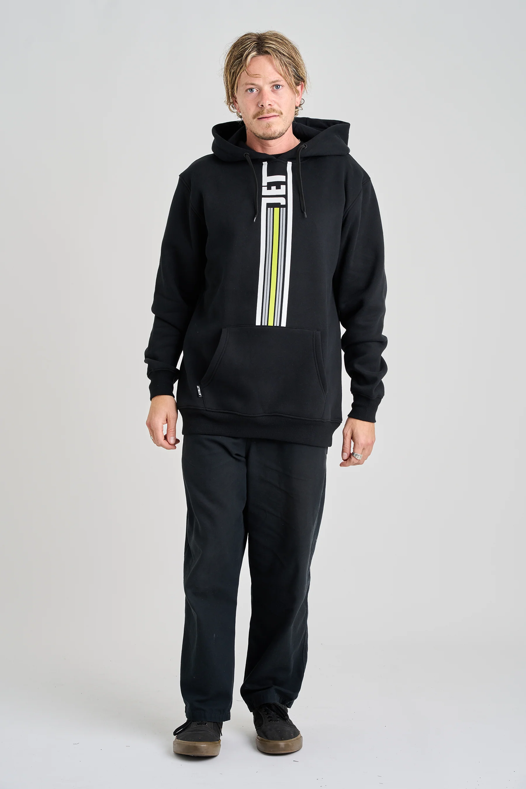 Jetpilot Factory Racing Pullover Hoodie - Black - Image 6
