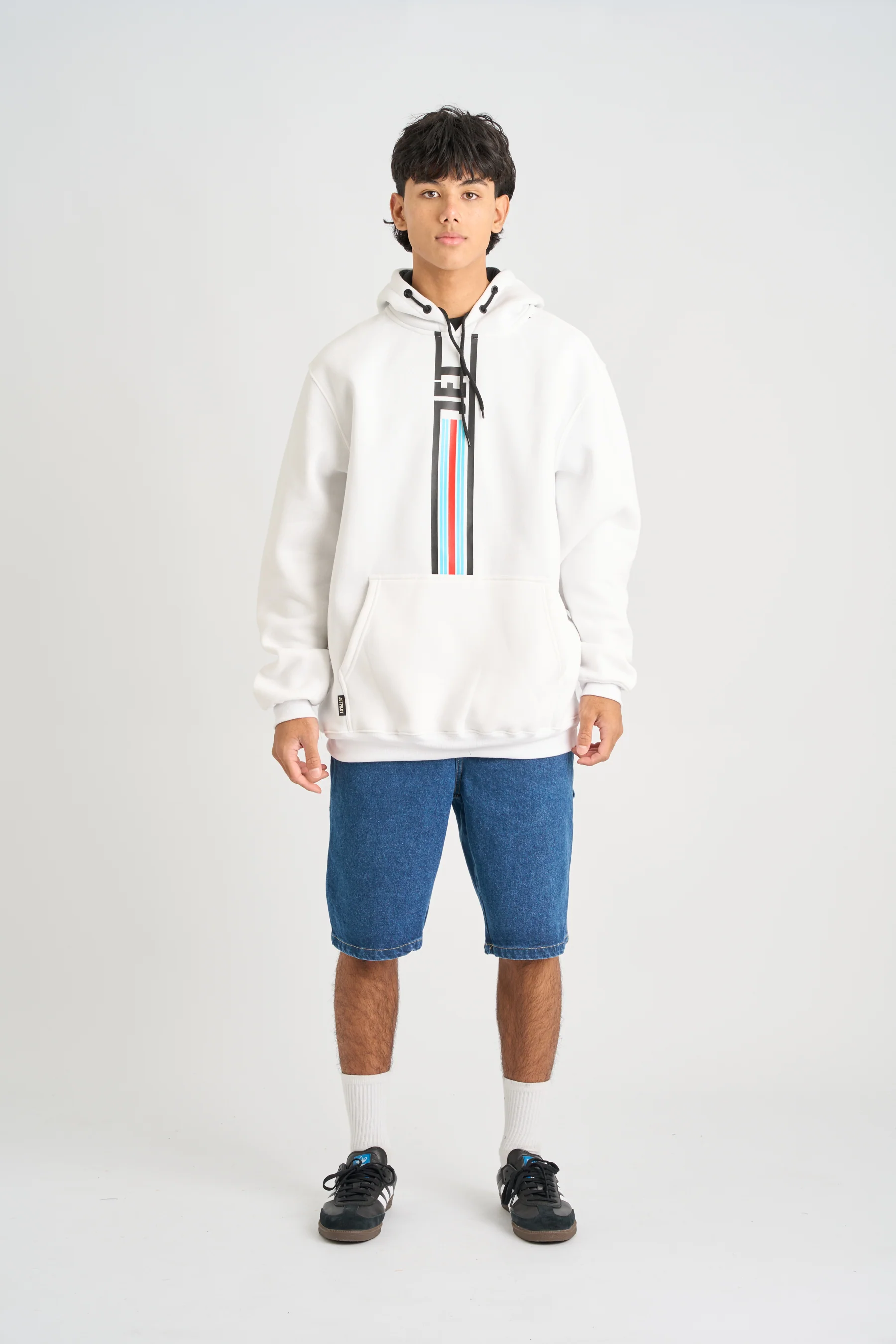 Jetpilot Factory Racing Pullover Hoodie - White - Image 6