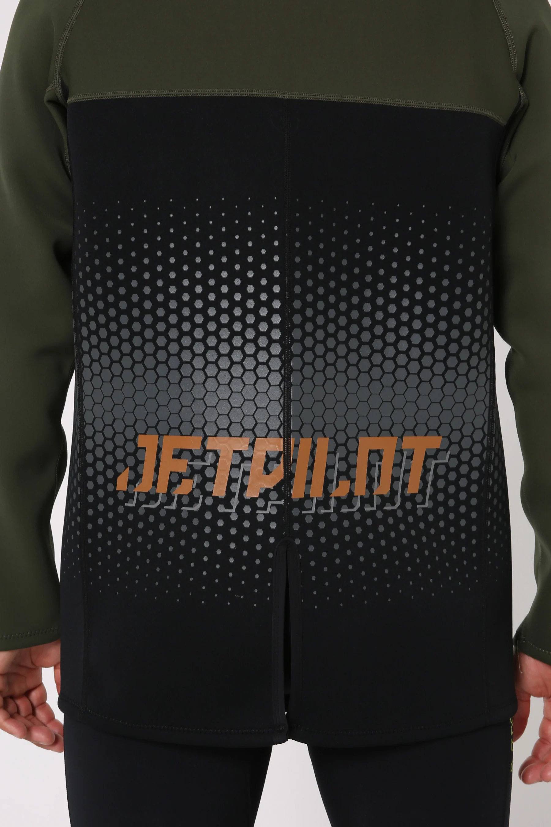 Jetpilot Flight Mens Hooded Tour Coat - Sage - Image 8