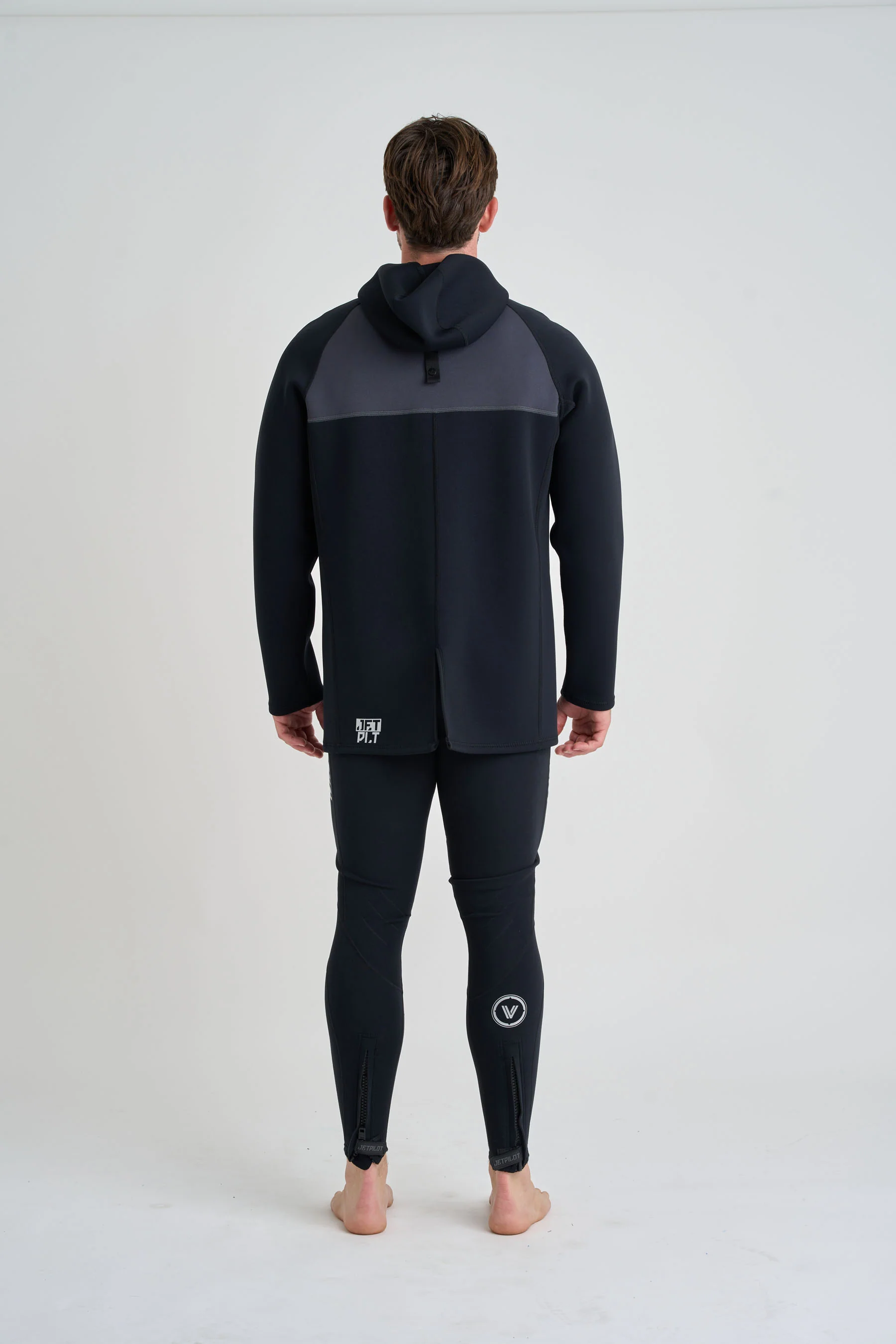 Jetpilot Flight Unisex Tour Coat - Black - Image 3
