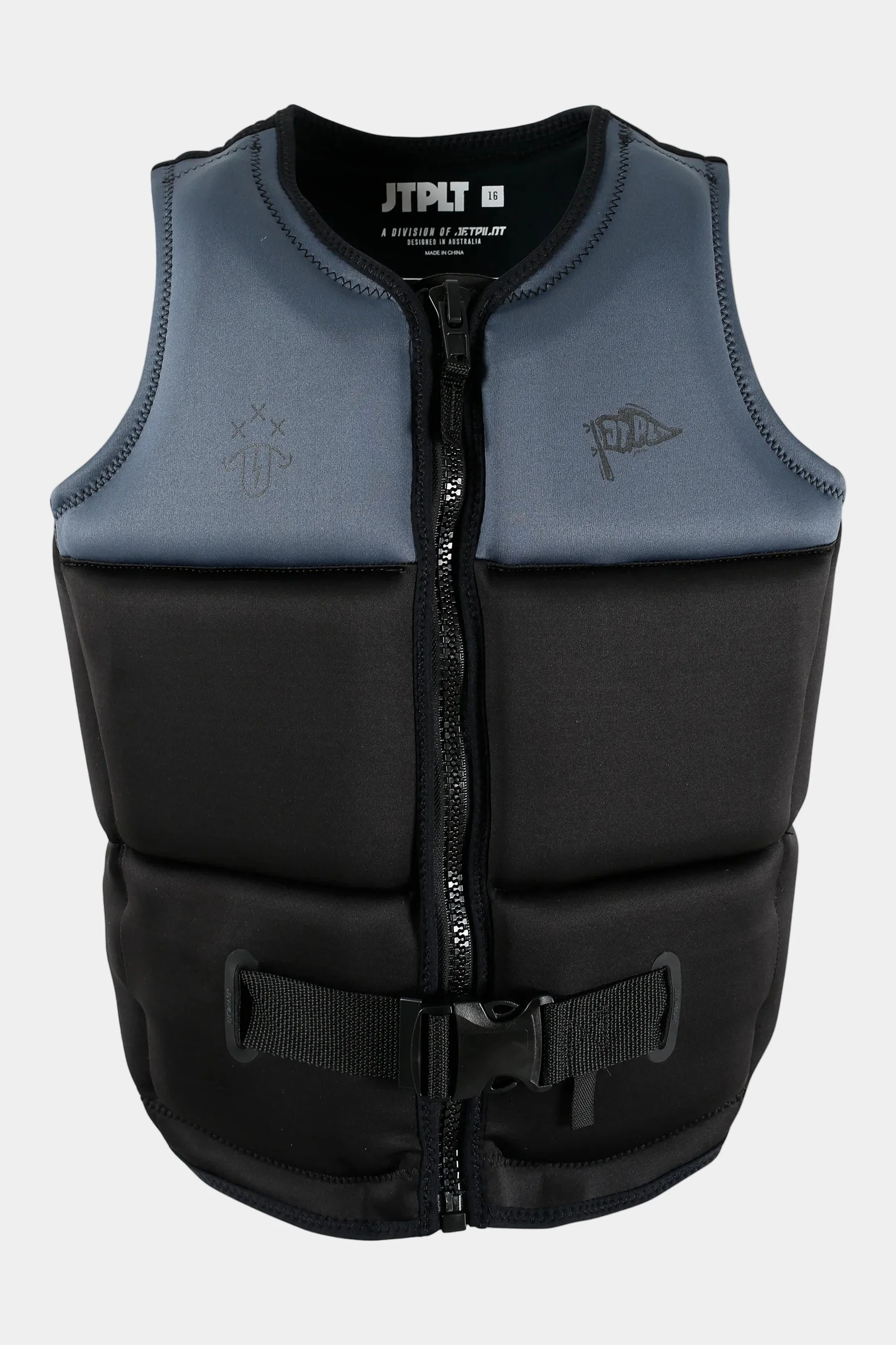 Jetpilot Freeride Boys Life Jacket - Black