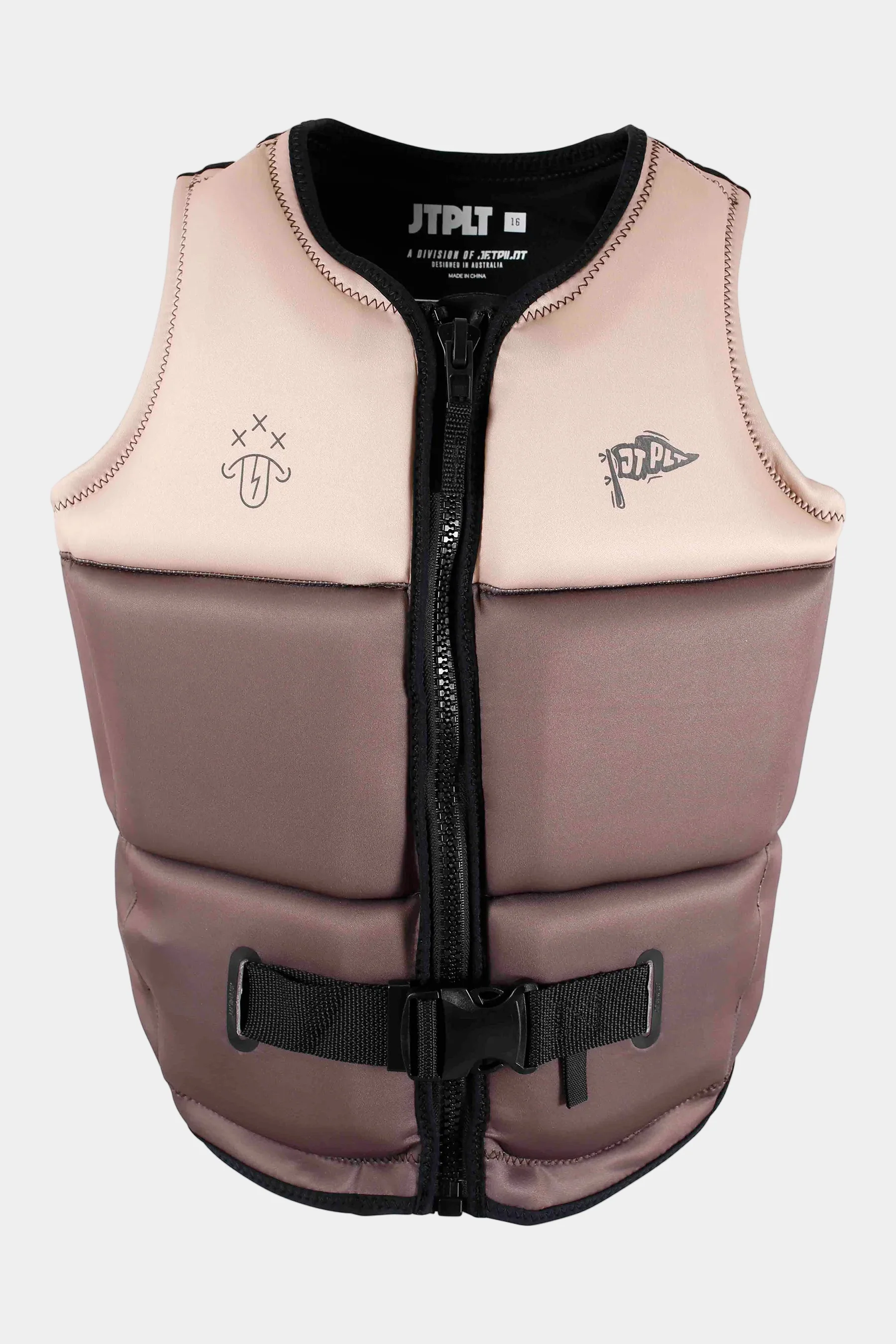 Jetpilot Freeride Boys Life Jacket - Brown