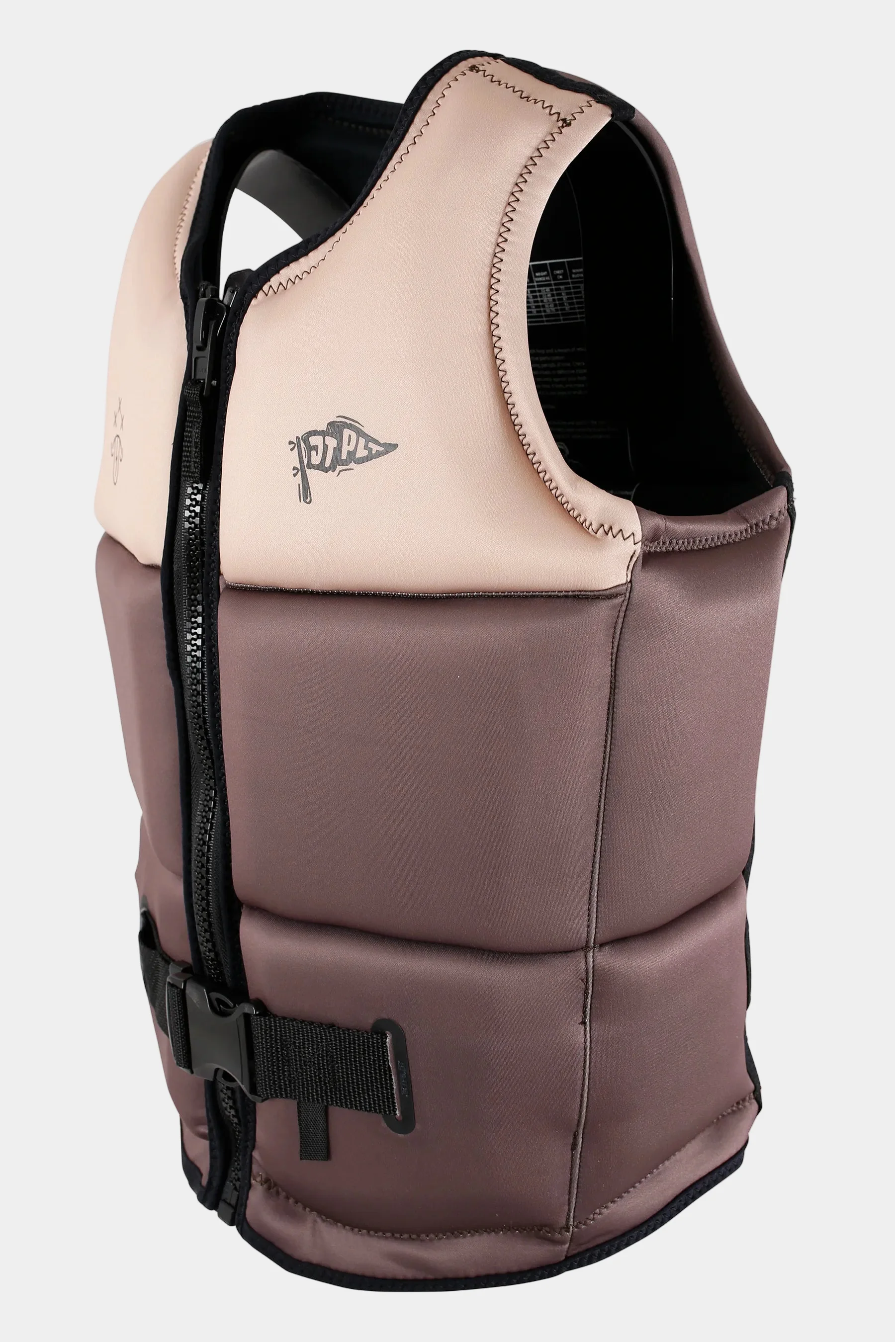 Jetpilot Freeride Boys Life Jacket - Brown - Image 3