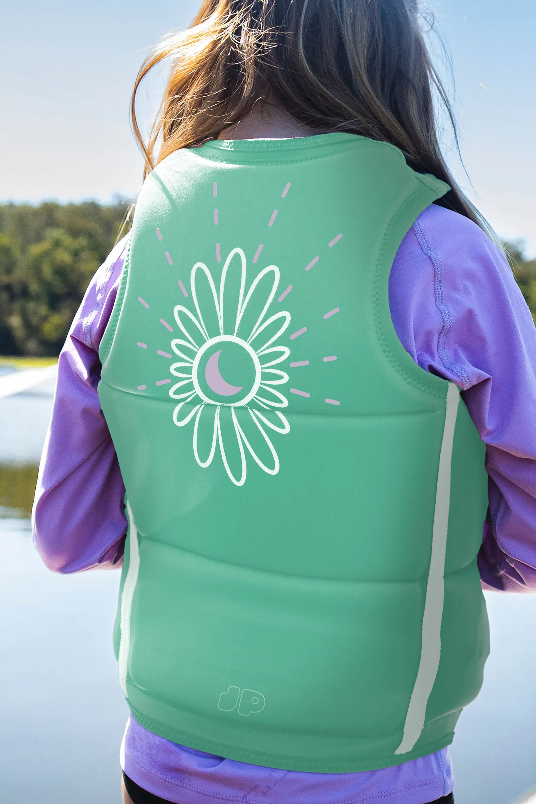 Jetpilot Freeride Girls Life Jacket - Teal - Image 2