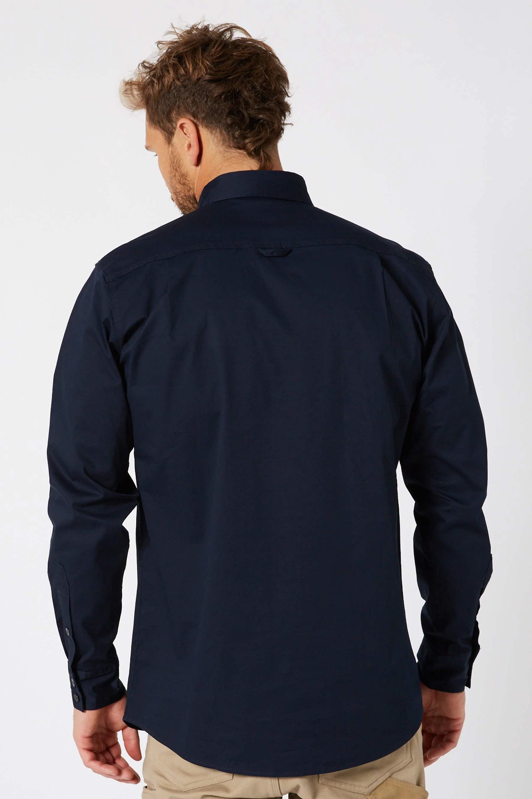 Jetpilot Fueled Long Sleeve Shirt - Navy - Image 2