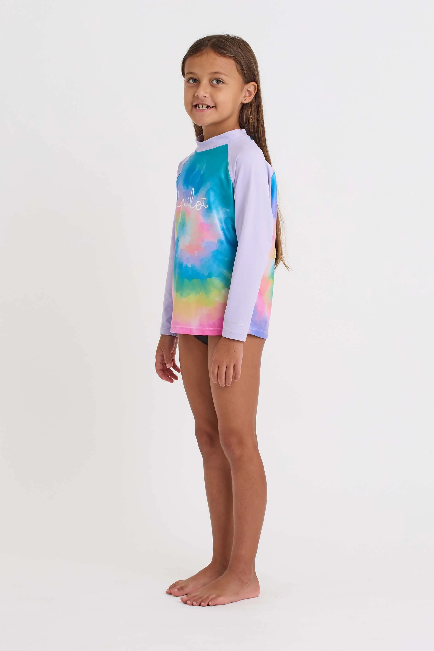 Jetpilot Girls LS Rashie - Tie Dye - Image 2