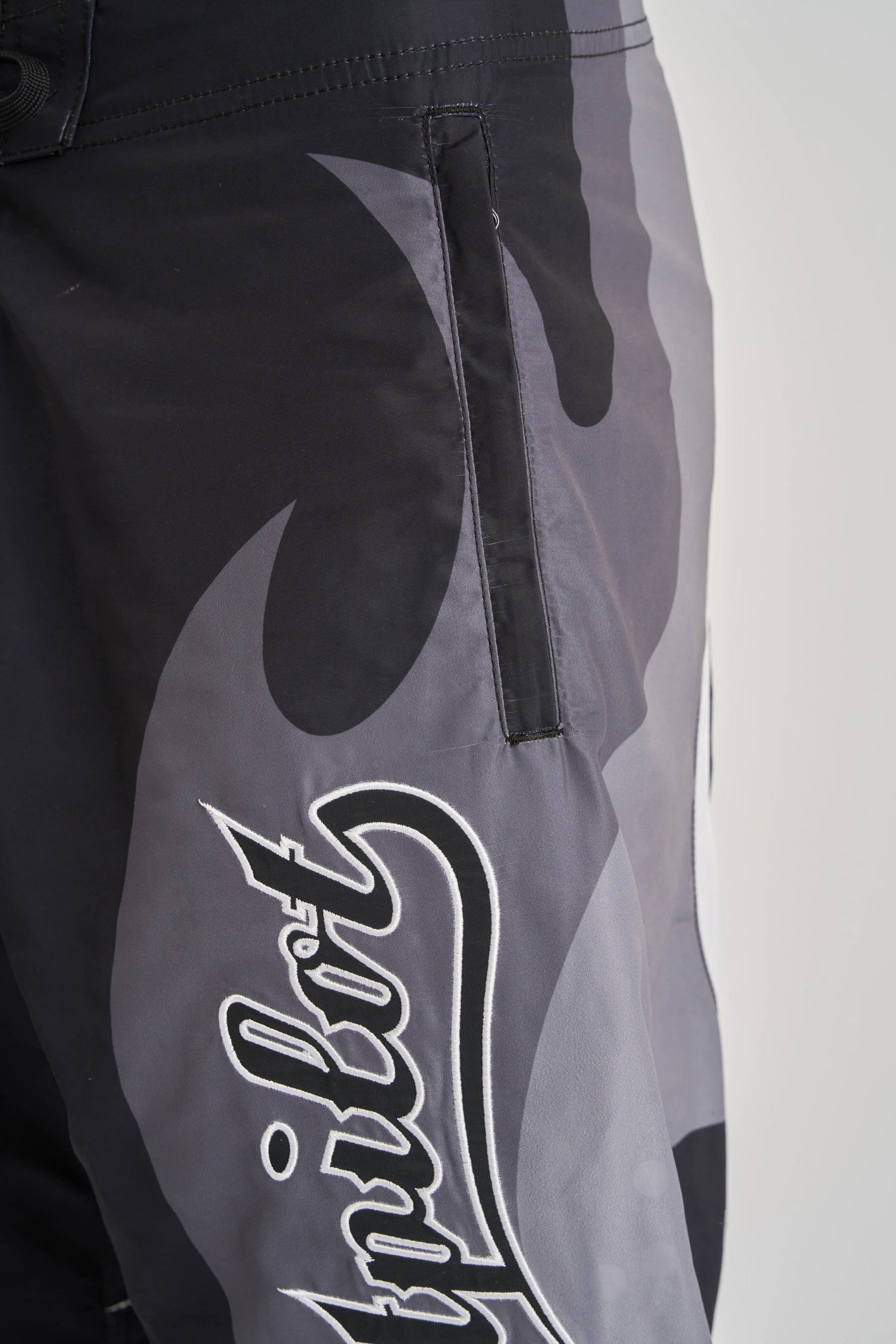 Jetpilot Hardcore Boardshort - Black/White - Image 8