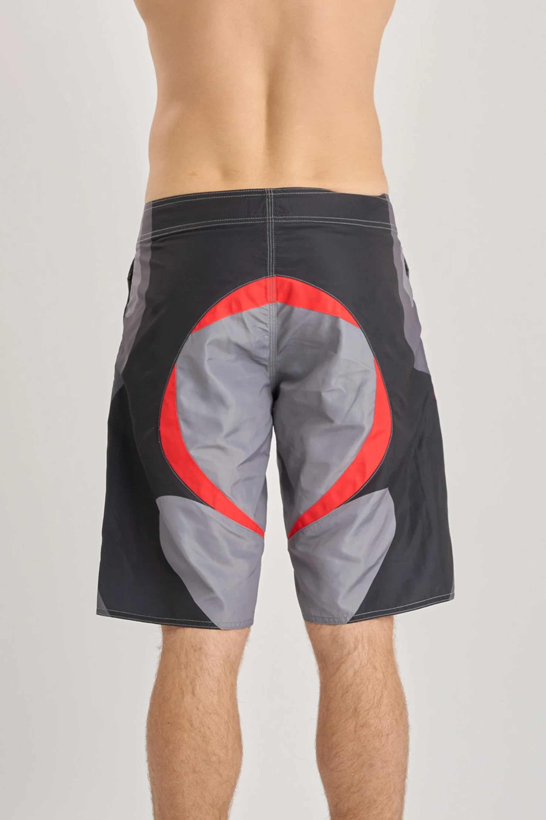Jetpilot Hardcore Boardshort - Charcoal/Red - Image 4
