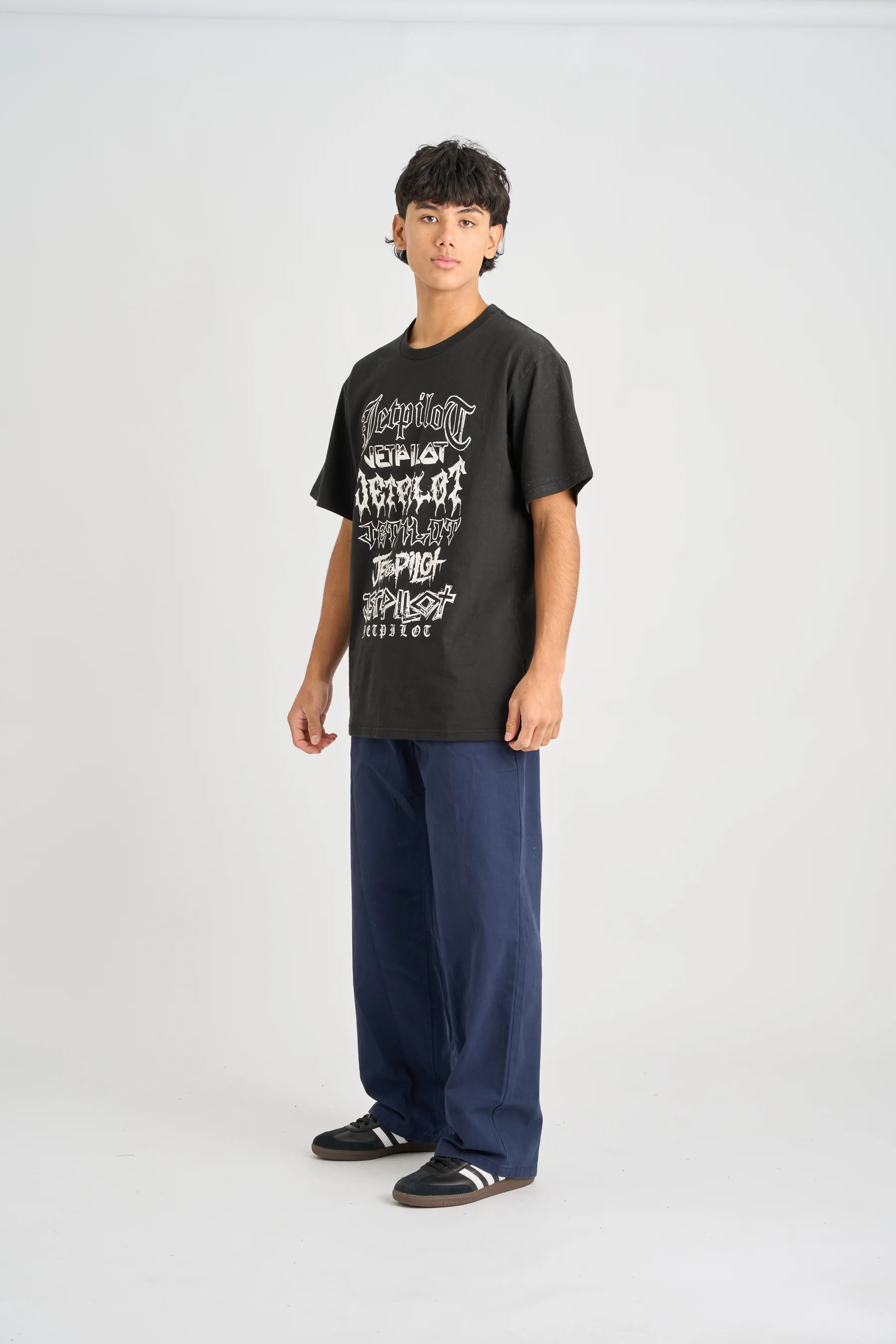 Jetpilot Heavy Tee - Black - Image 5