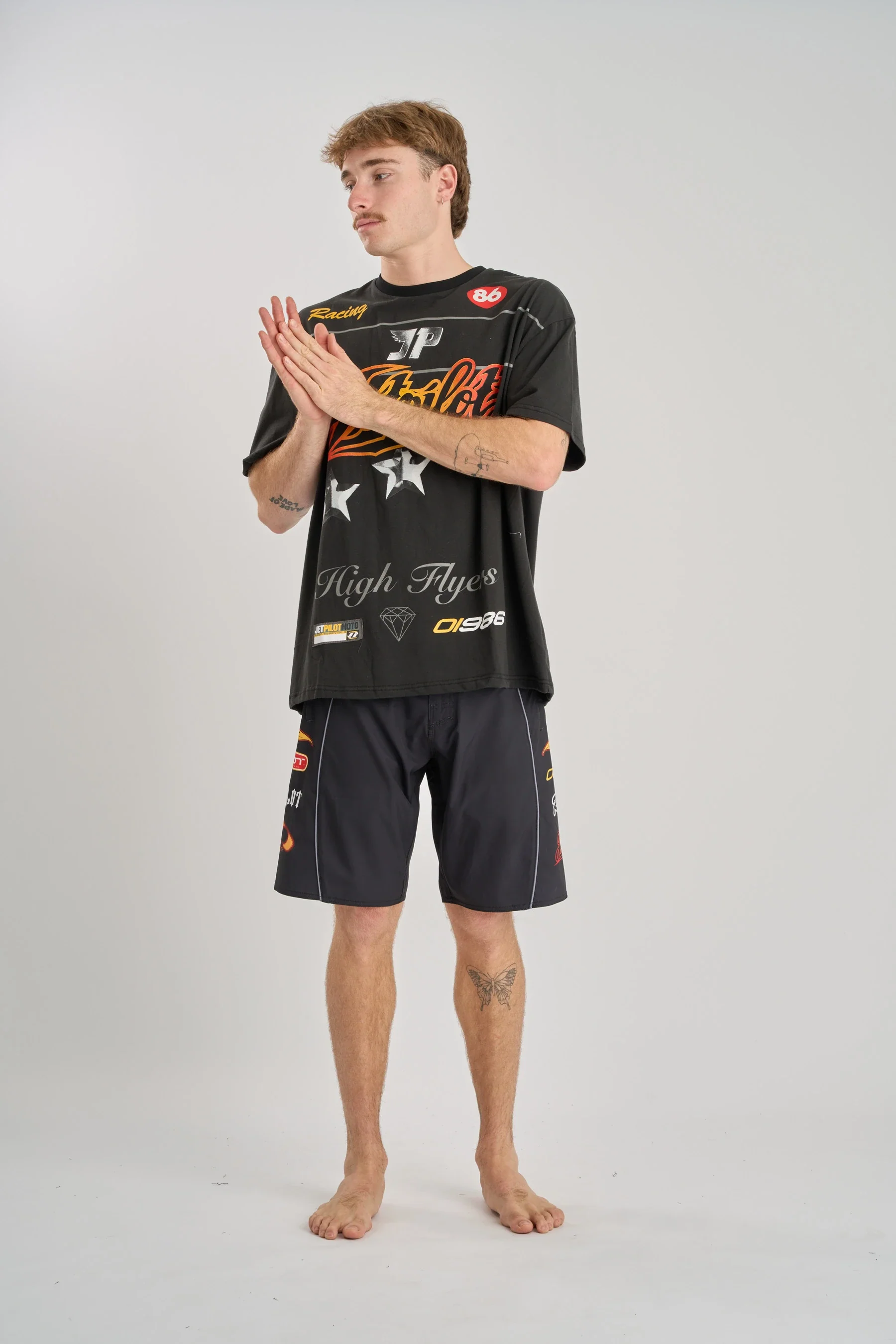 Jetpilot High Flyer Boardshort - Black - Image 2