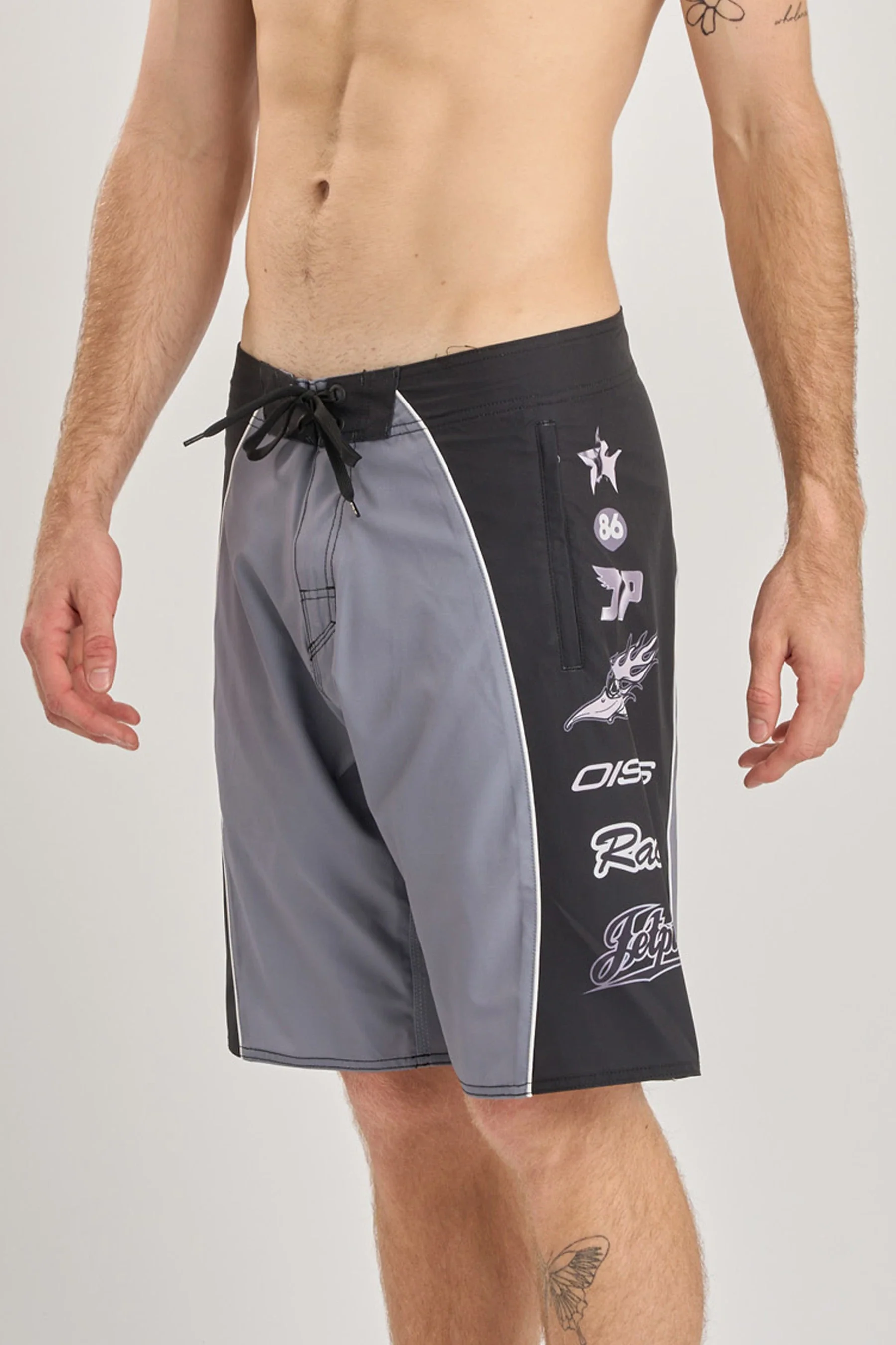 Jetpilot High Flyer Boardshort - Grey - Image 3