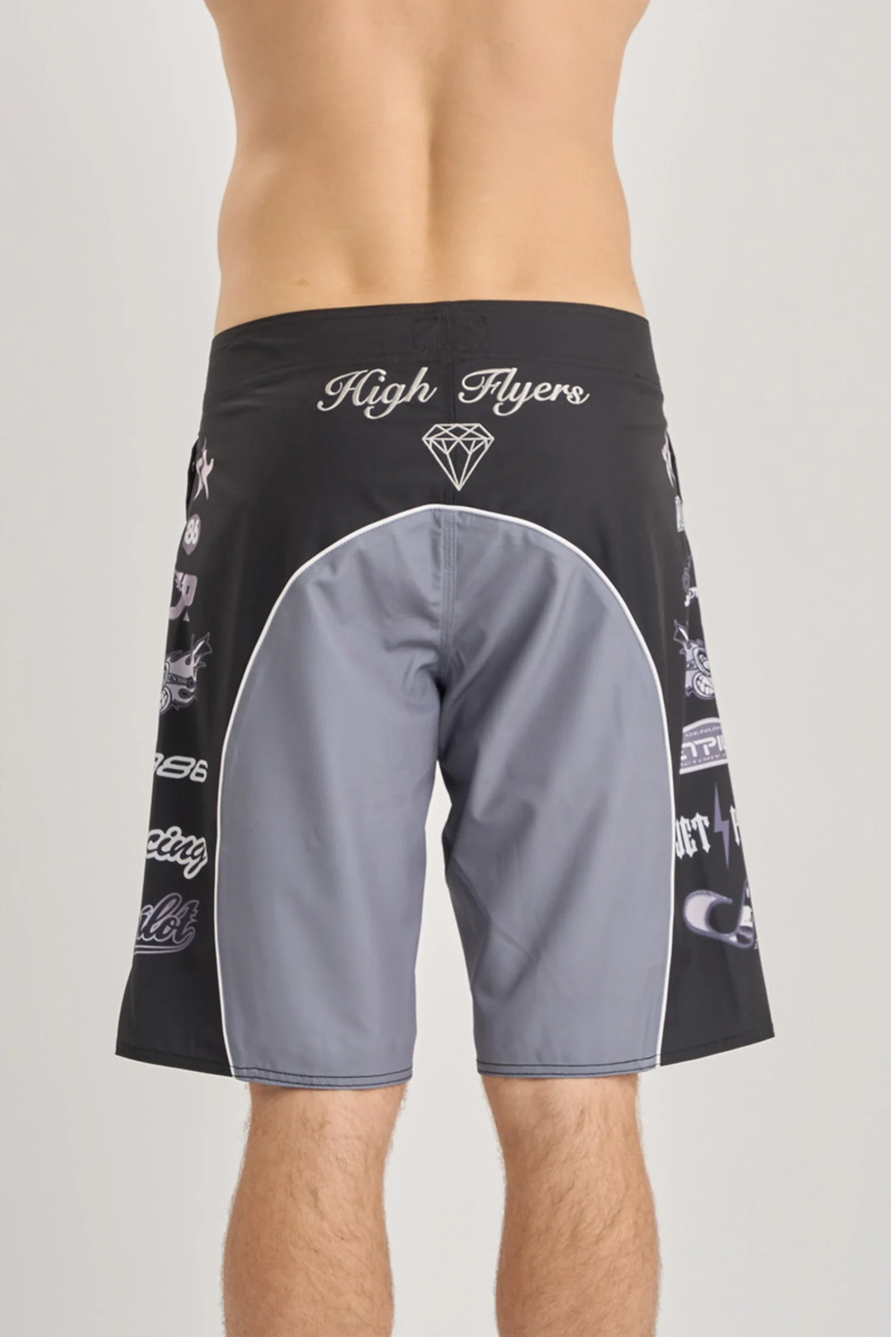 Jetpilot High Flyer Boardshort - Grey - Image 4