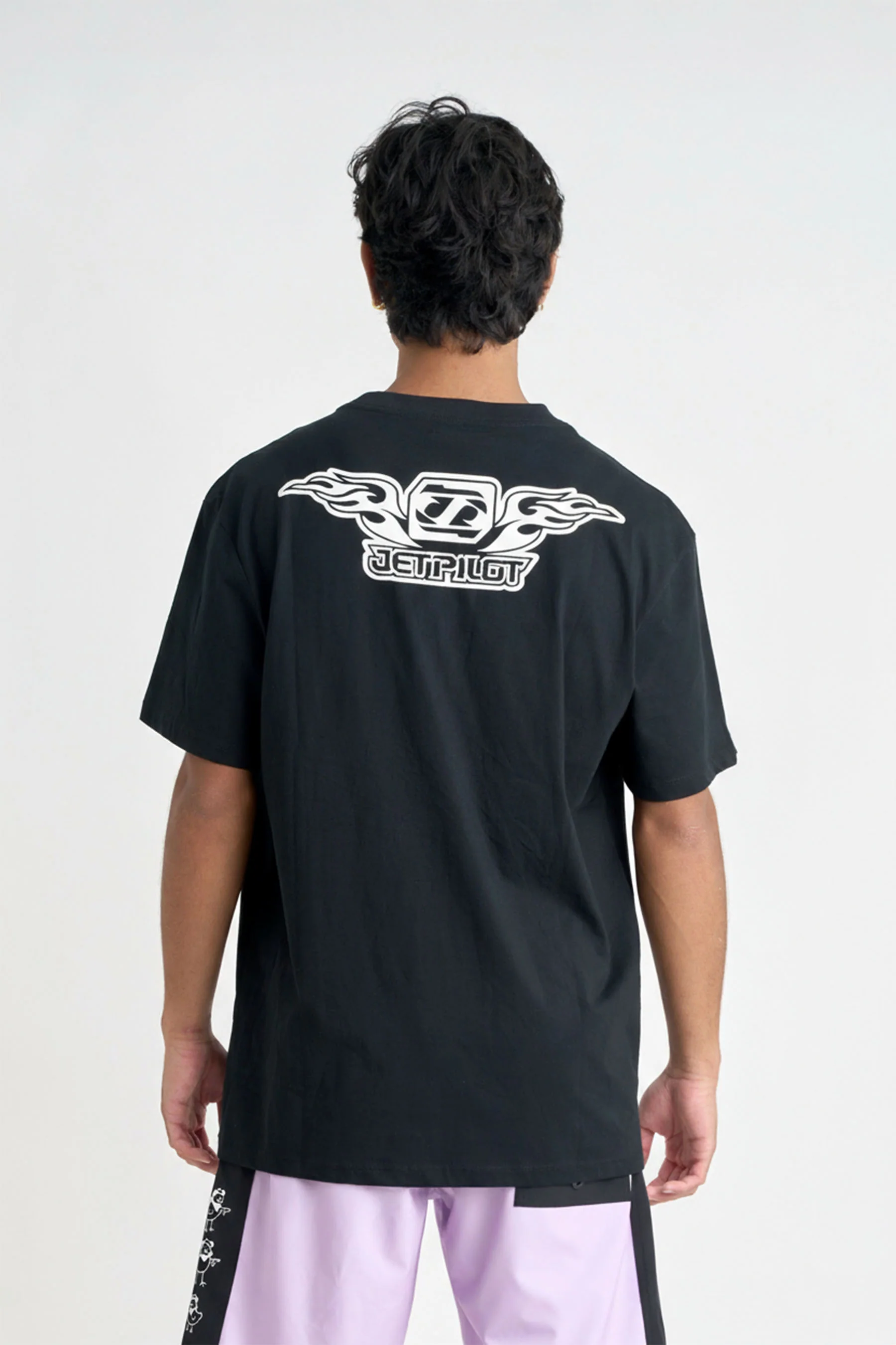 Jetpilot Hot Rod Tee - Black - Image 2