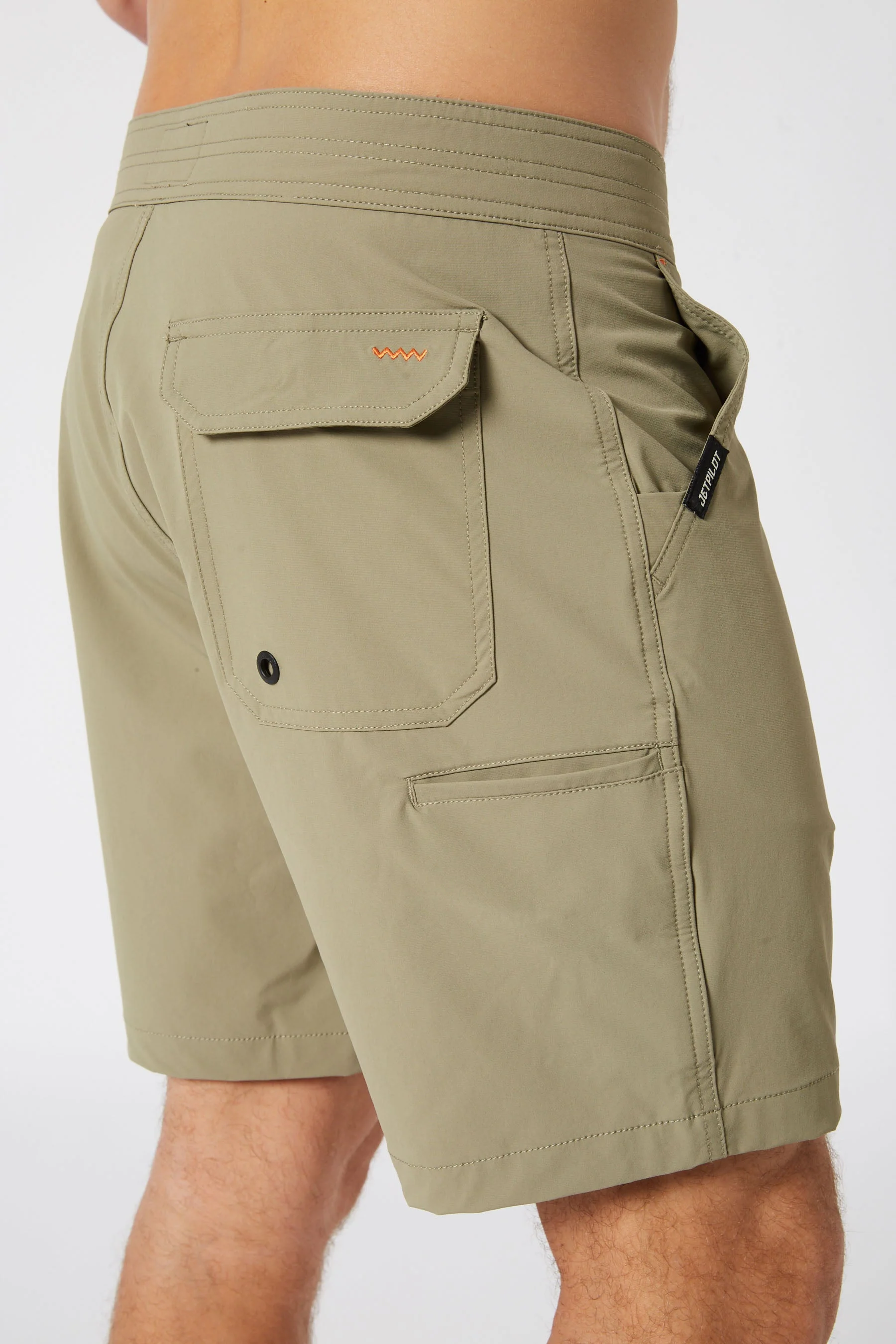 Jetpilot Jet-Lite Mens Boardshort - Khaki - Image 4