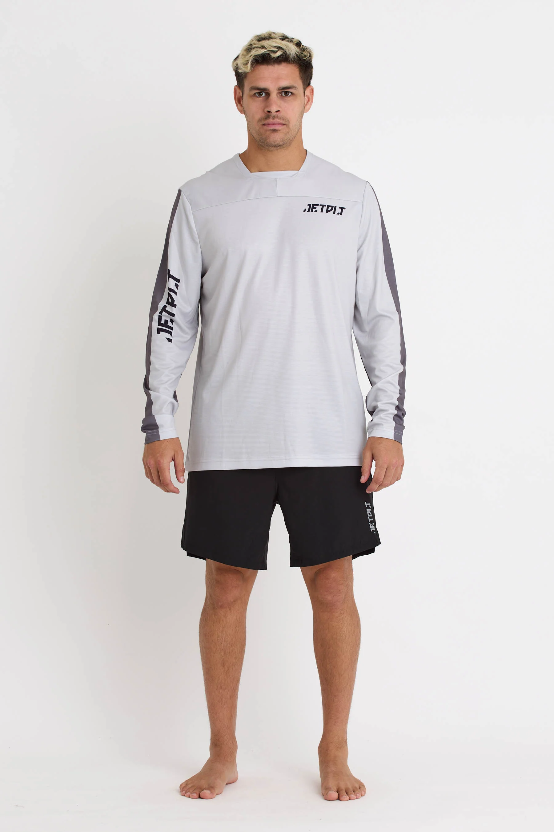 Jetpilot UV Long Sleeve Jersey - Grey