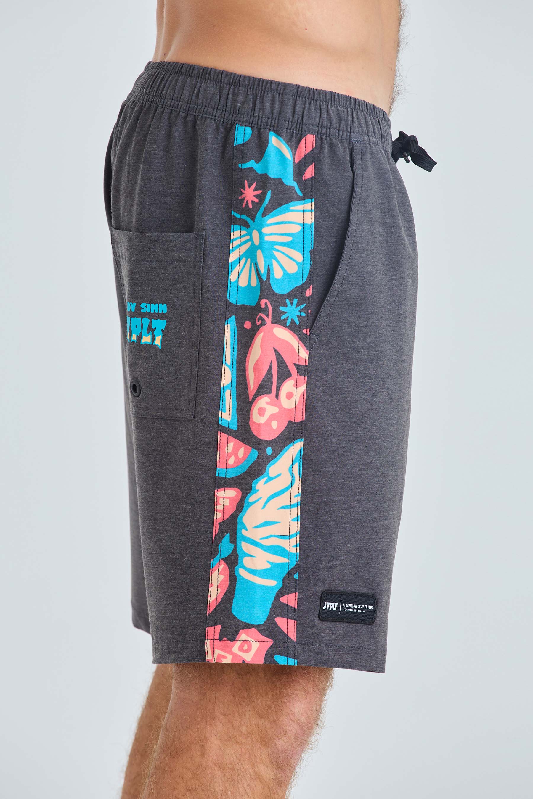 Jetpilot x Sindy Boardshorts - Black - Image 4